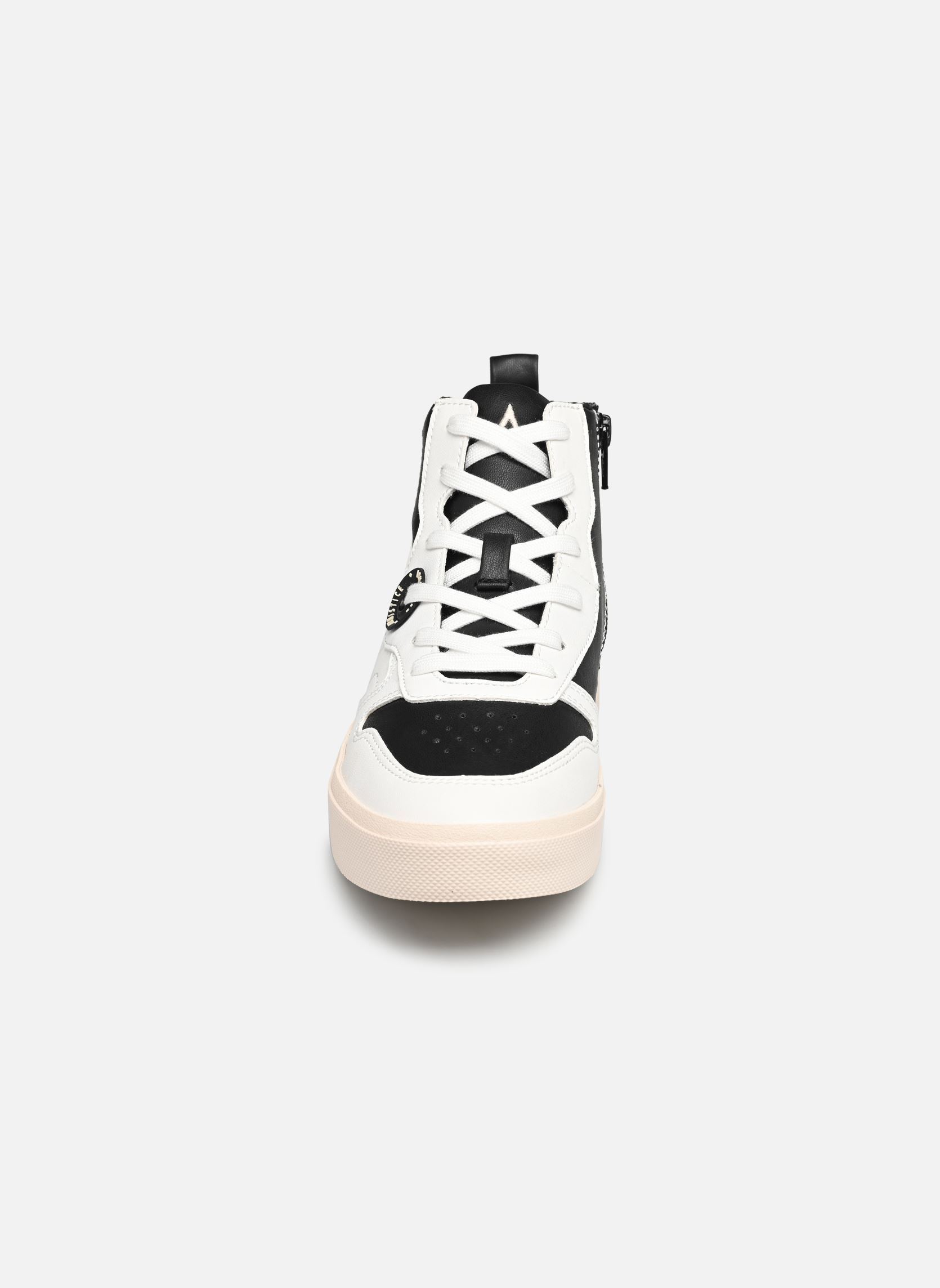 Hoge sneakers LOVA MID dames wit Armistice Hoge sneakers LOVA MID dames wit BLANC/NOIR