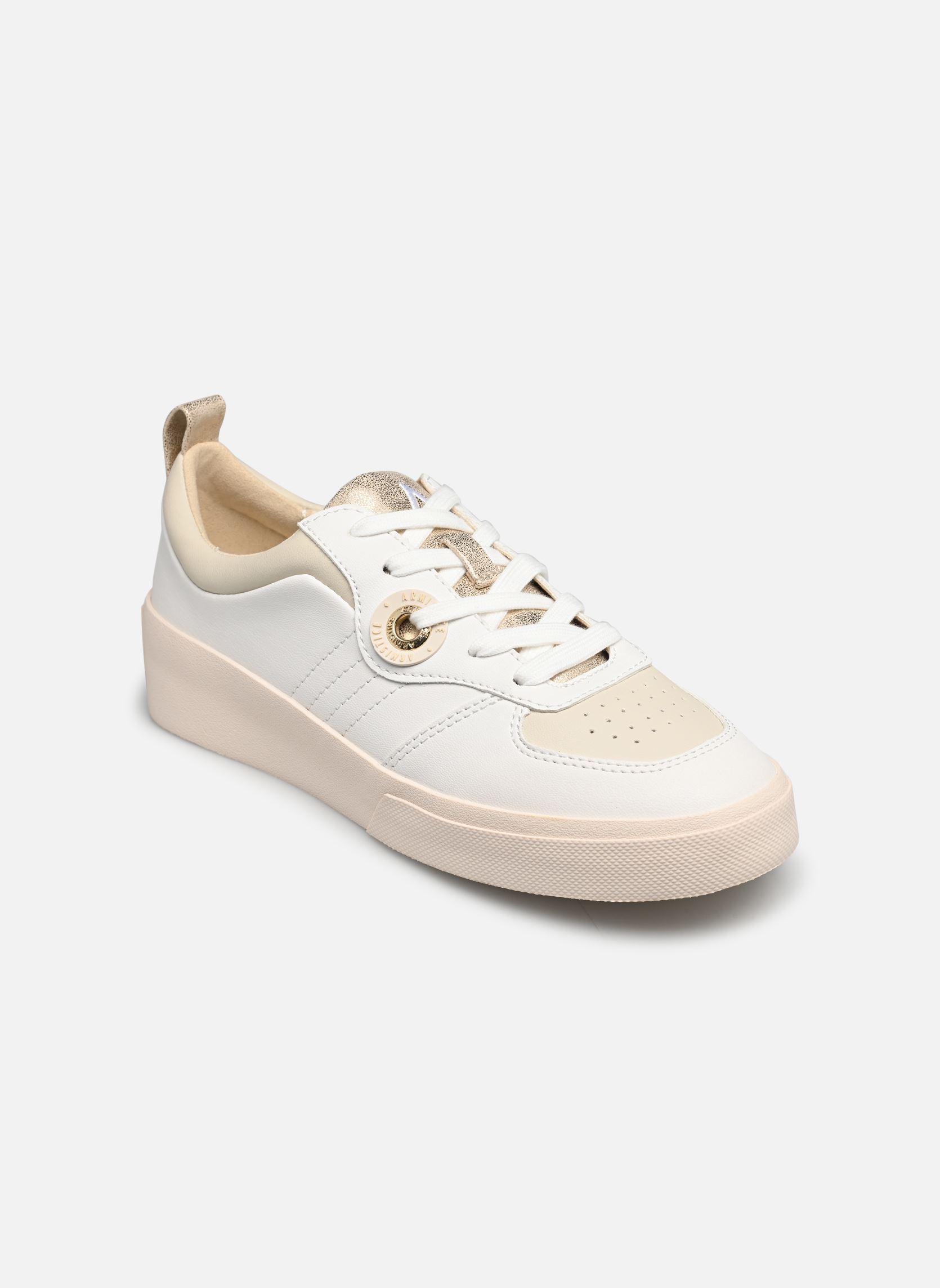 Sneakers LOVA SNEAKER dames wit Armistice Sneakers LOVA SNEAKER dames wit BLANC/BEIGE/OR