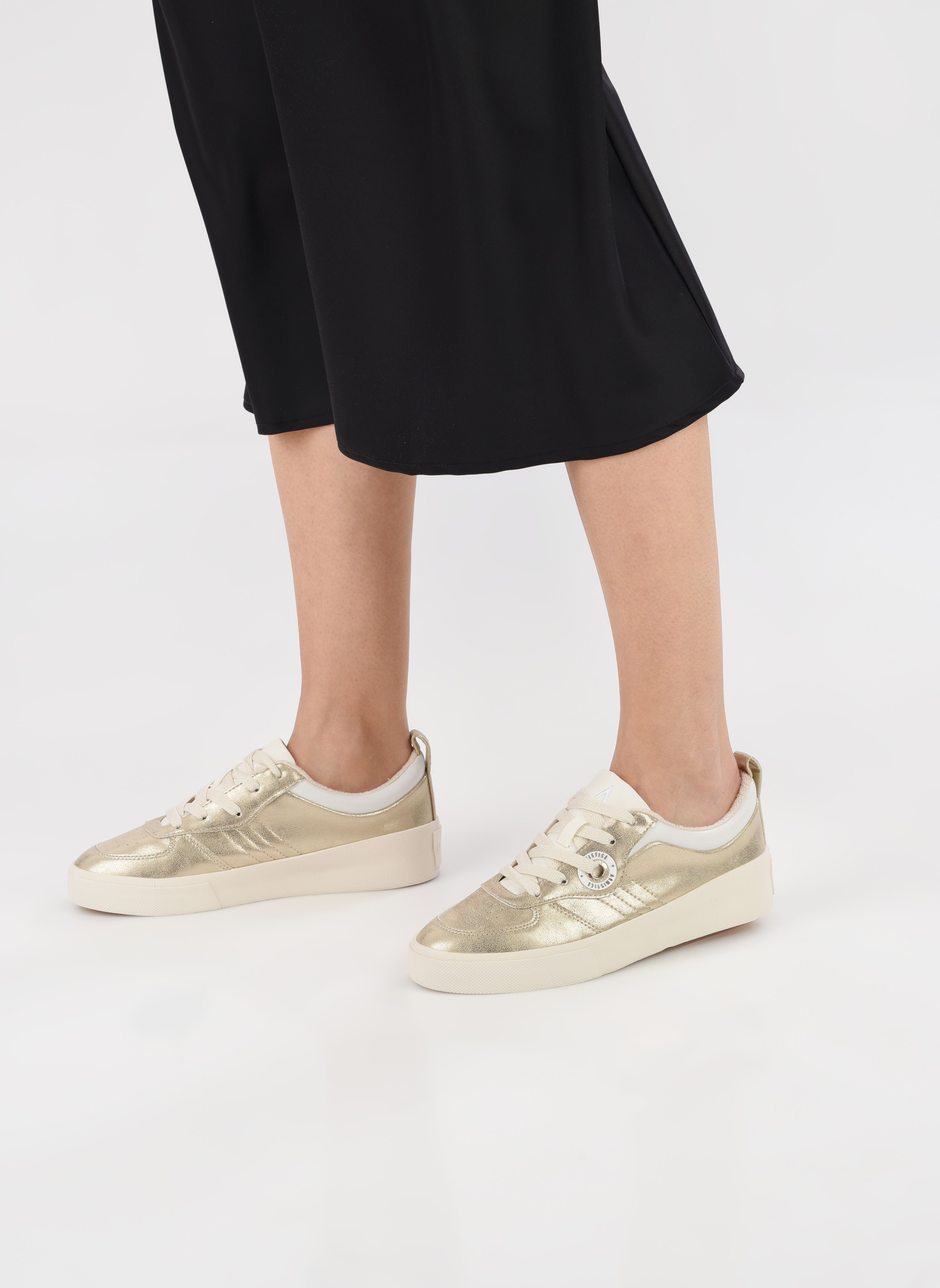 Baskets LOVA SNEAKER femme or et bronze Armistice Baskets LOVA SNEAKER femme or et bronze LIGHT GOLD