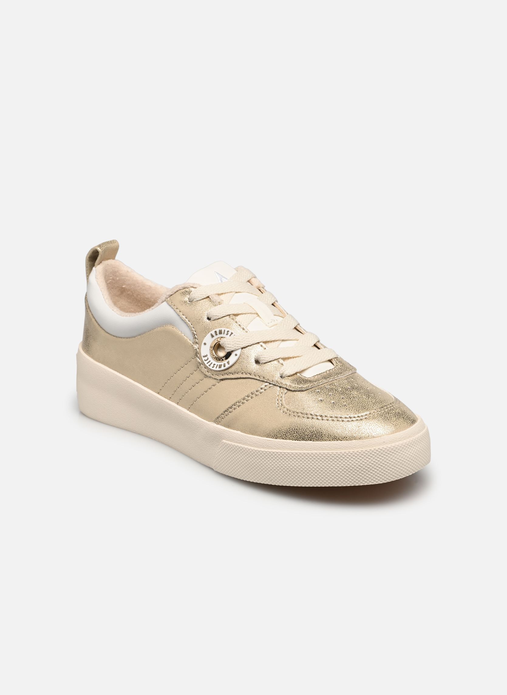 Baskets LOVA SNEAKER femme or et bronze Armistice Baskets LOVA SNEAKER femme or et bronze LIGHT GOLD