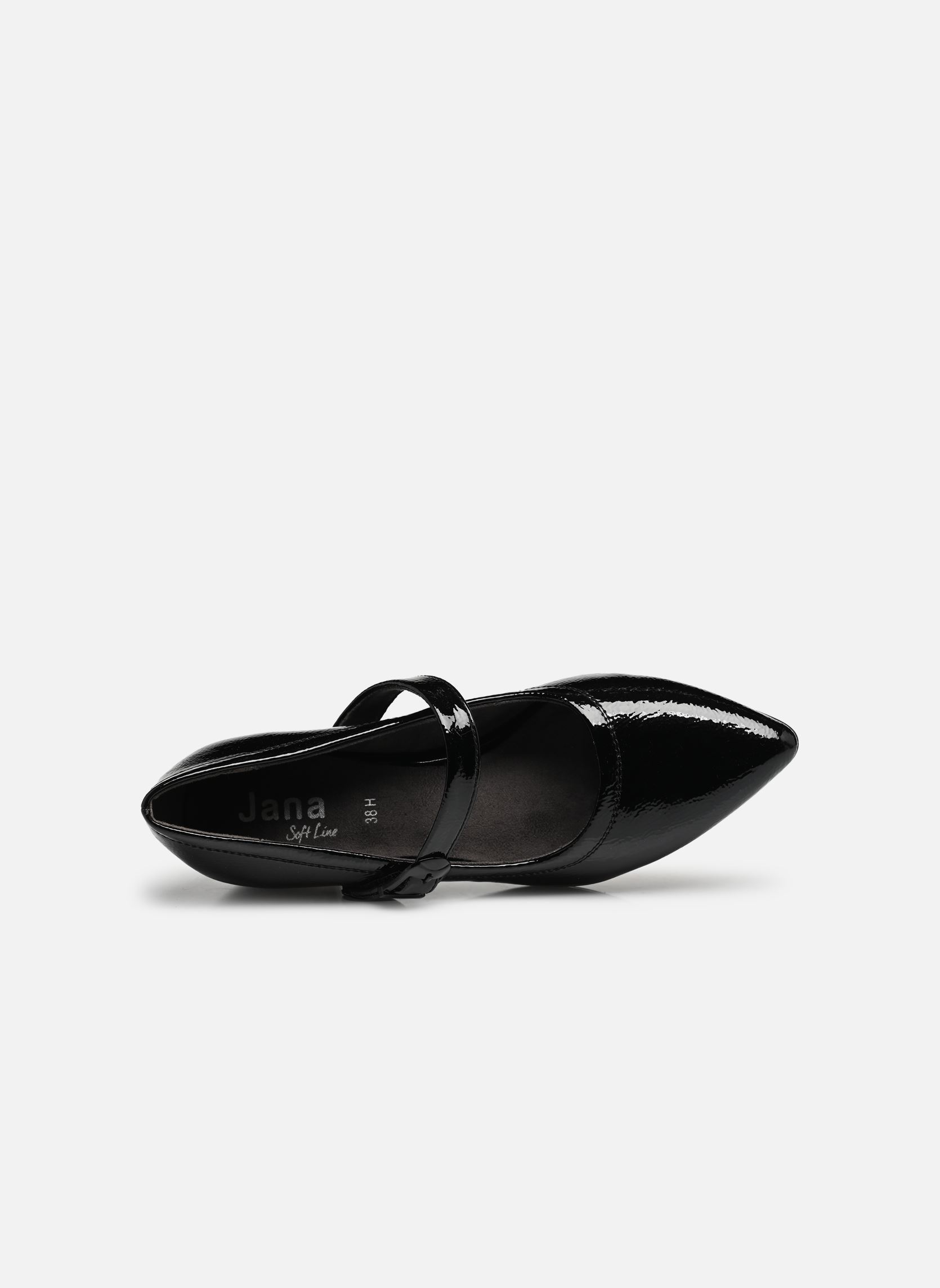 Décolleté con cinturino 4466-41 donna nero Jana shoes Décolleté con cinturino 4466-41 donna nero BLACK PATENT