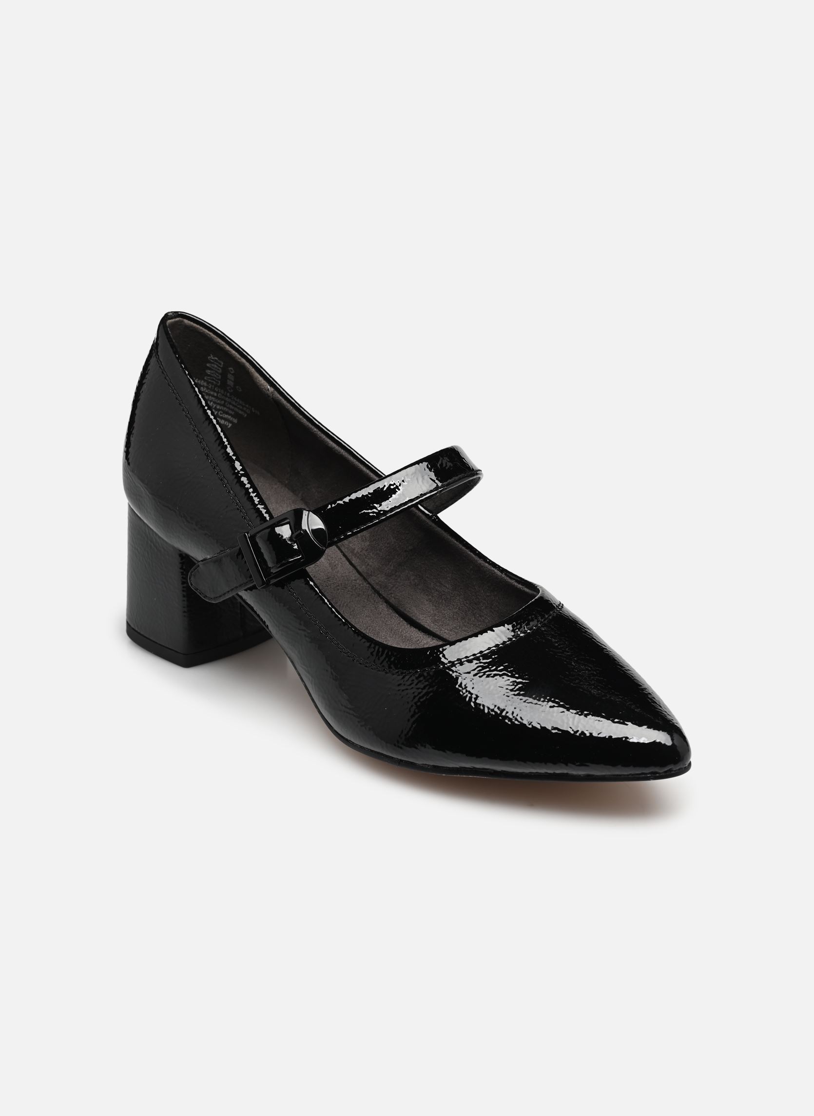 Décolleté con cinturino 4466-41 donna nero Jana shoes Décolleté con cinturino 4466-41 donna nero BLACK PATENT