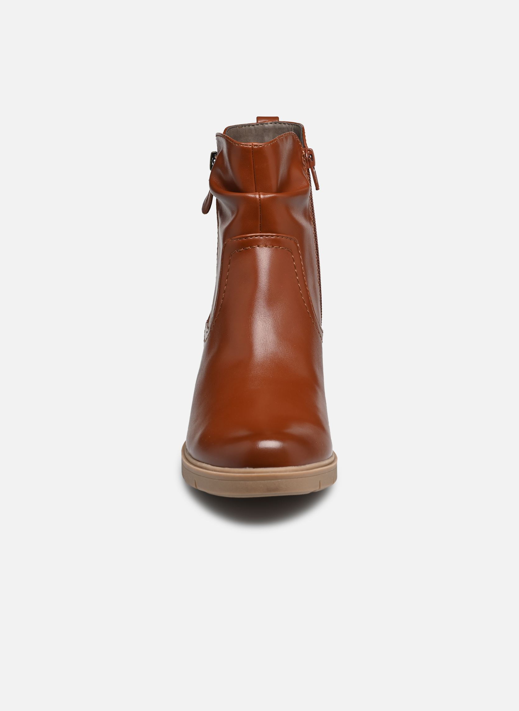 Lage enkellaarsjes 5362-41 dames bruin Jana shoes Lage enkellaarsjes 5362-41 dames bruin COGNAC