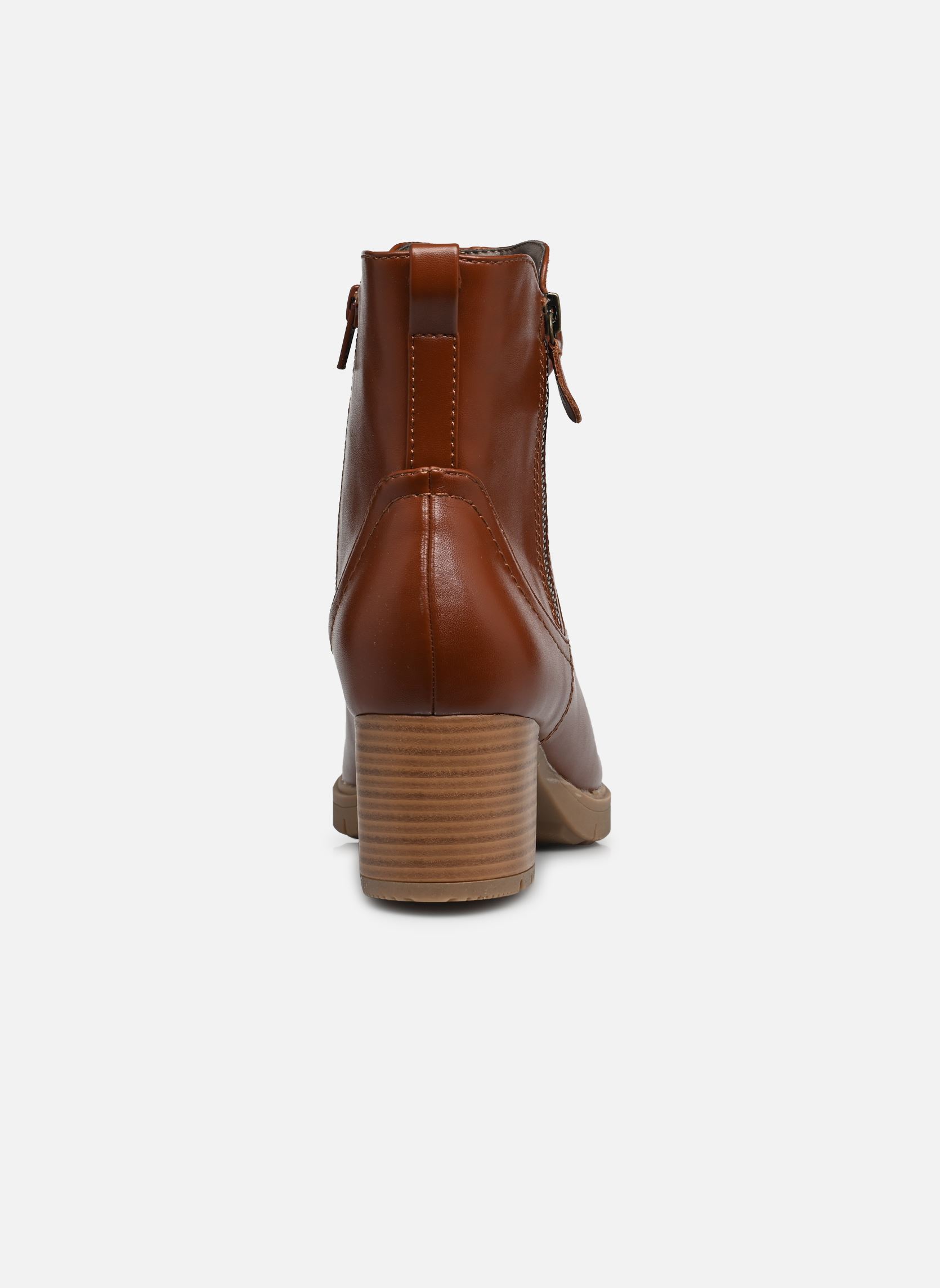 Lage enkellaarsjes 5362-41 dames bruin Jana shoes Lage enkellaarsjes 5362-41 dames bruin COGNAC
