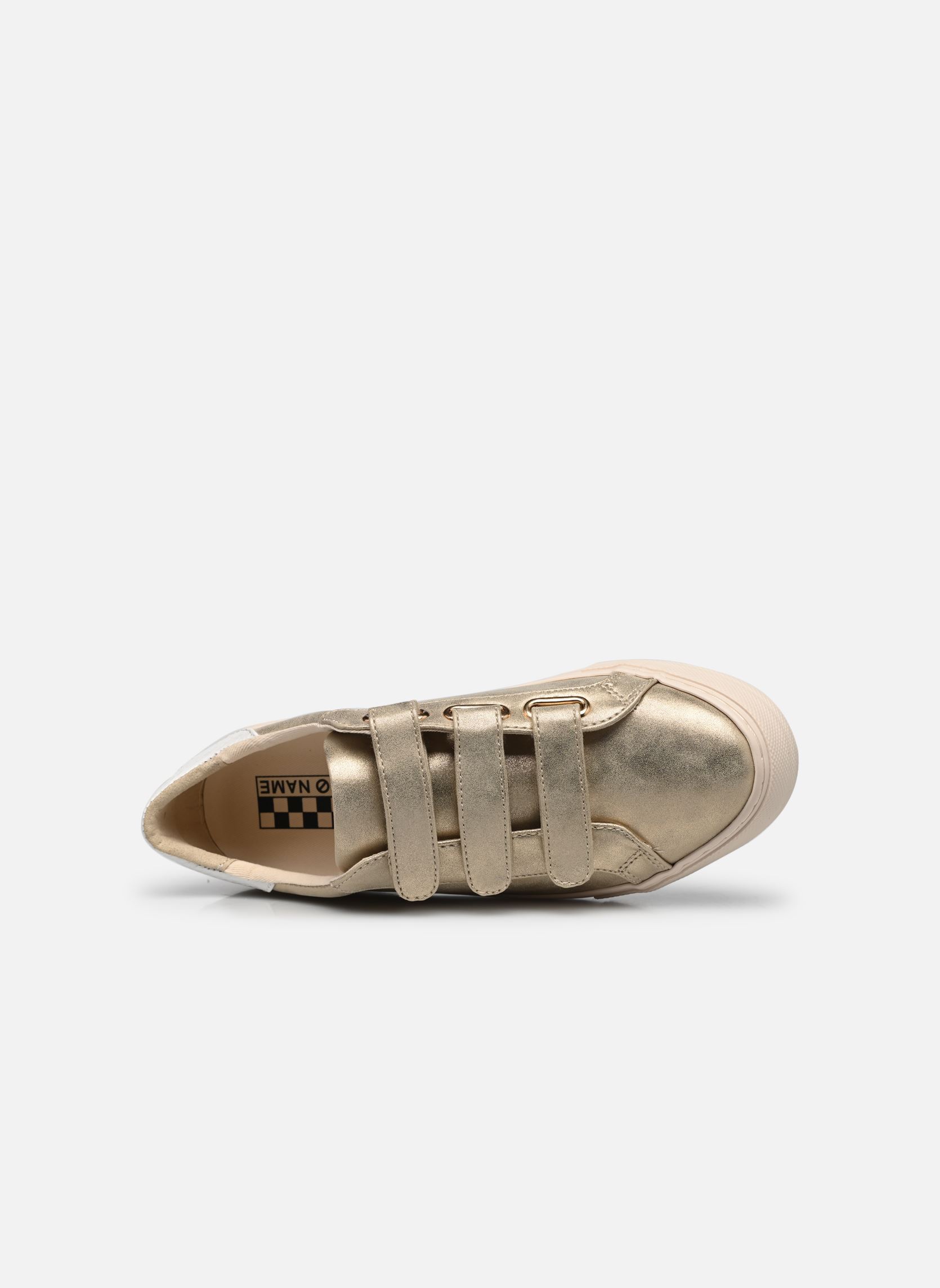 Baskets Arcade Straps Perfos femme or et bronze No Name Baskets Arcade Straps Perfos femme or et bronze GOLD
