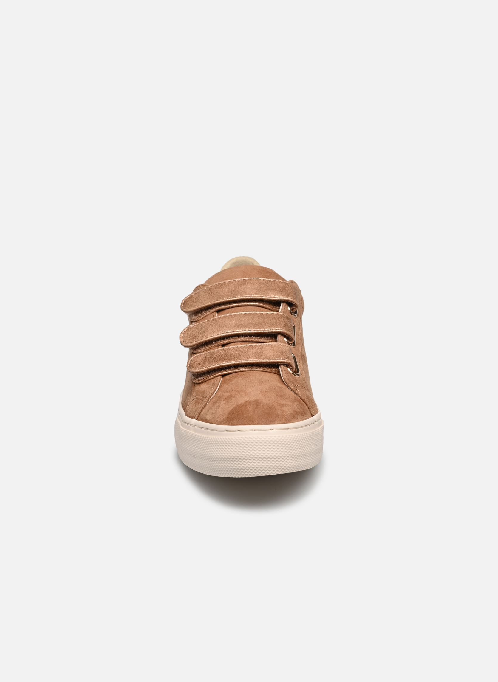 Sneakers Arcade Straps Perfos dames bruin No Name Sneakers Arcade Straps Perfos dames bruin Camel/Camel