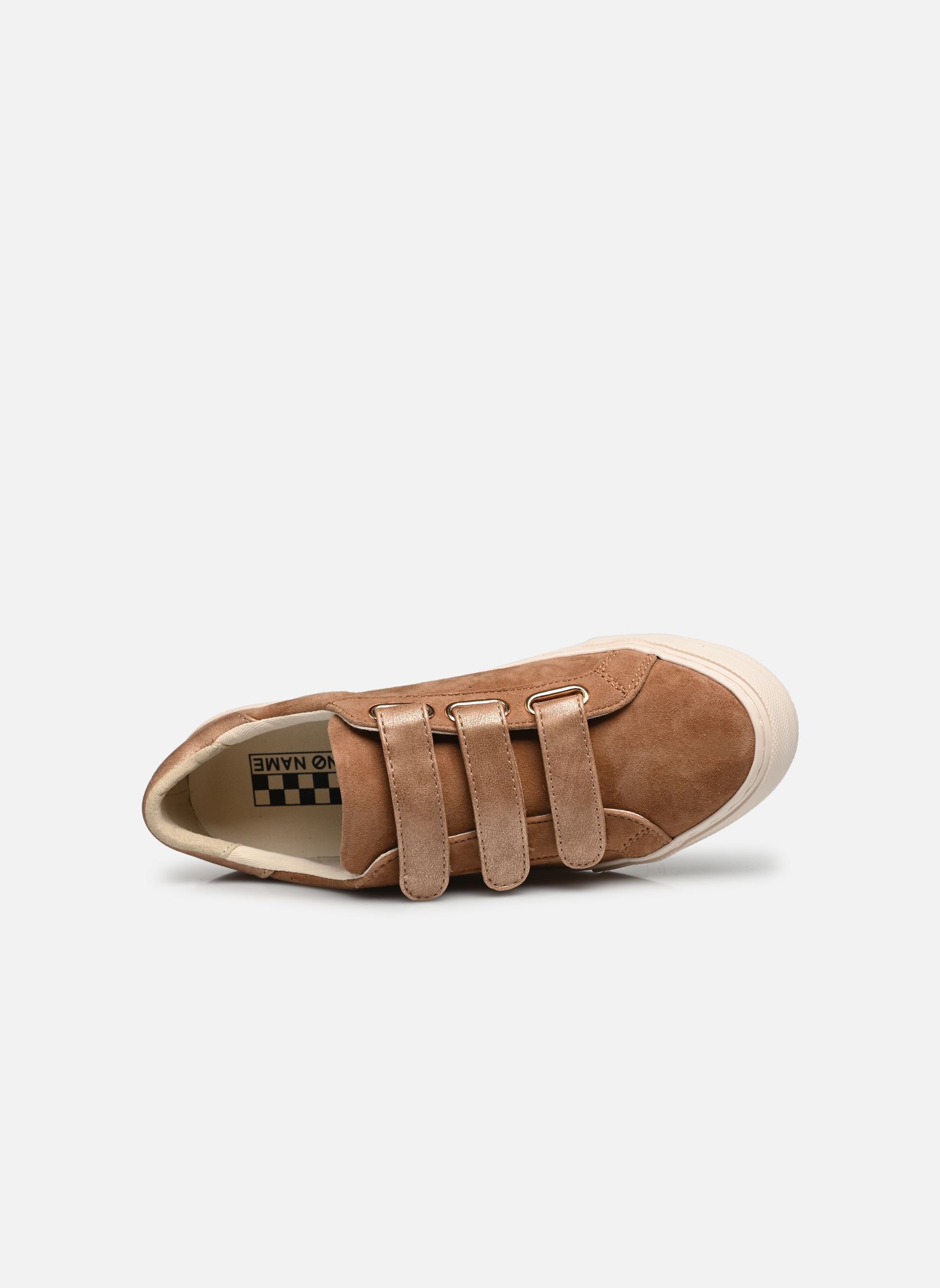 Sneakers Arcade Straps Perfos dames bruin No Name Sneakers Arcade Straps Perfos dames bruin Camel/Camel