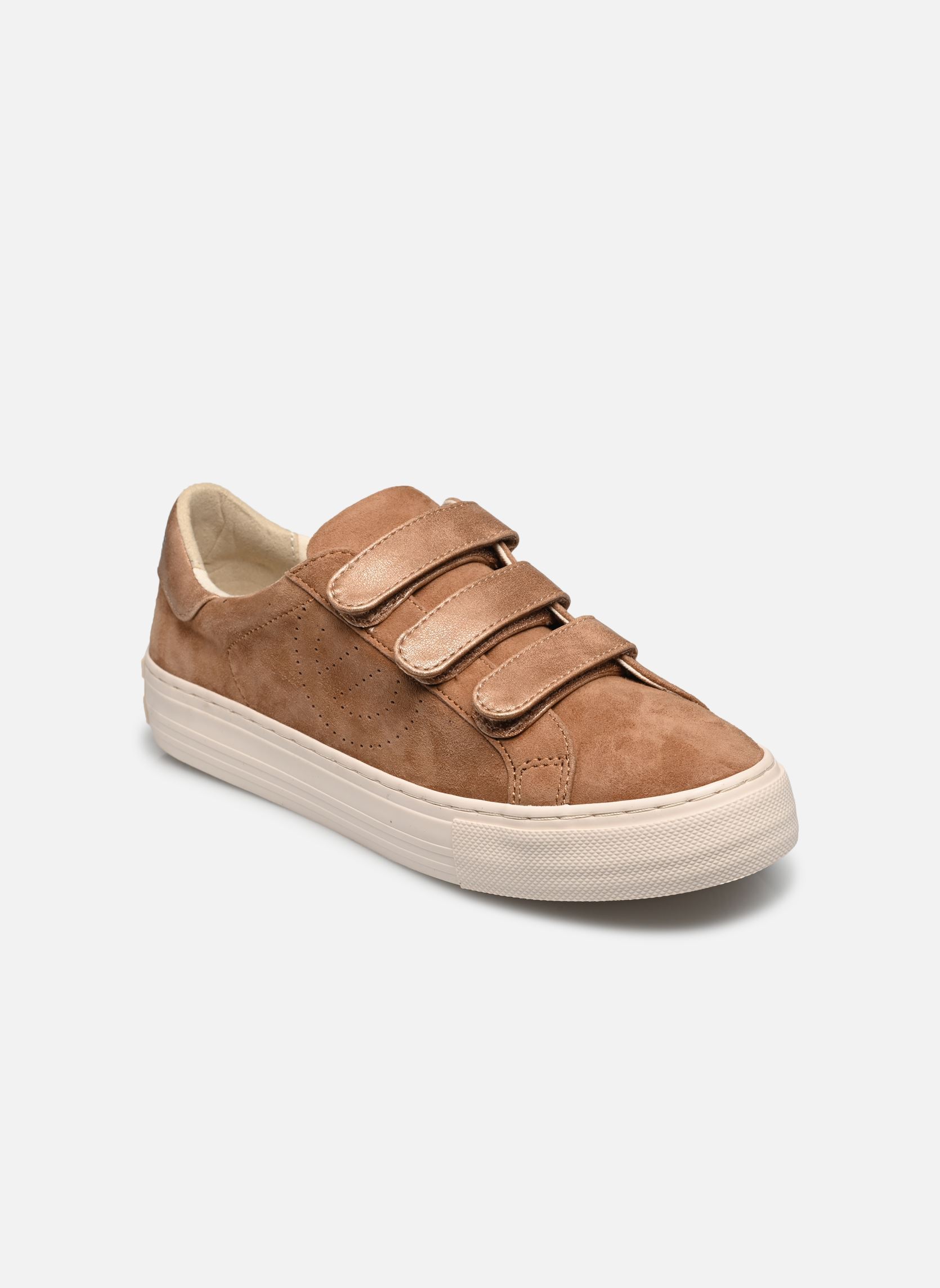 Sneakers Arcade Straps Perfos dames bruin No Name Sneakers Arcade Straps Perfos dames bruin Camel/Camel