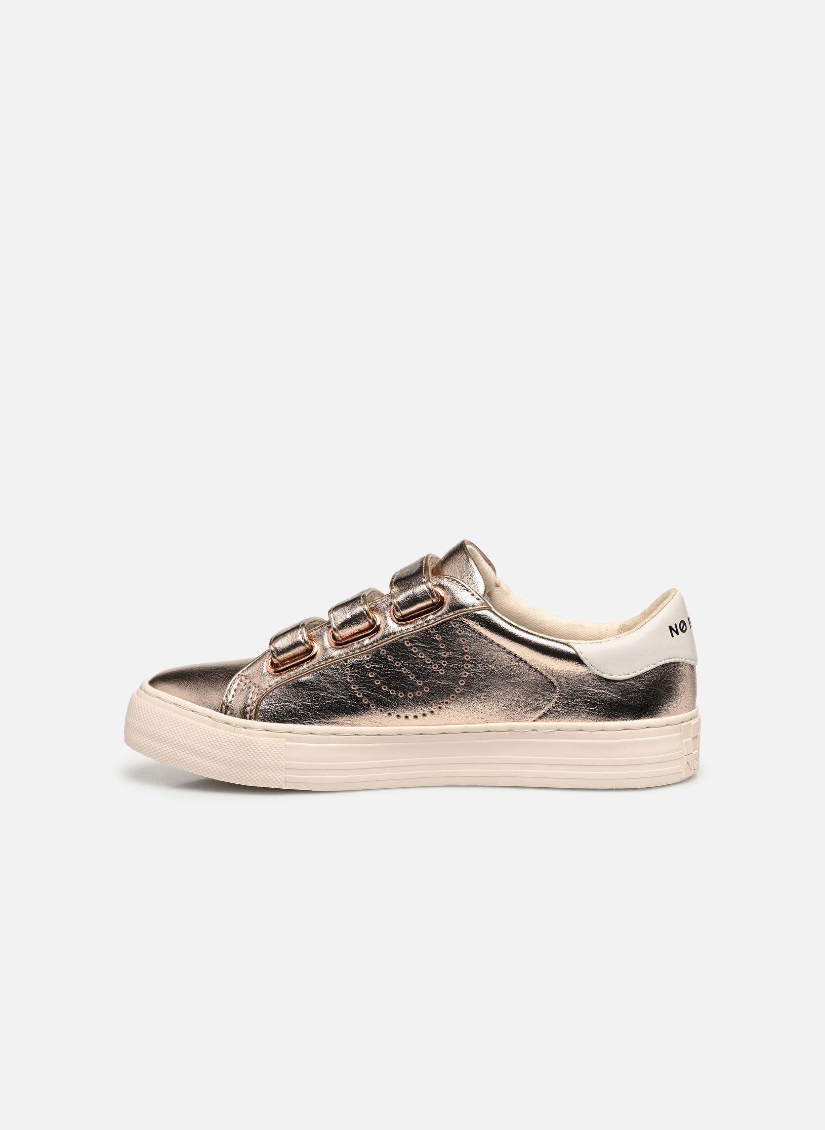 Sneakers Arcade Straps Perfos dames zilver No Name Sneakers Arcade Straps Perfos dames zilver MERCURE