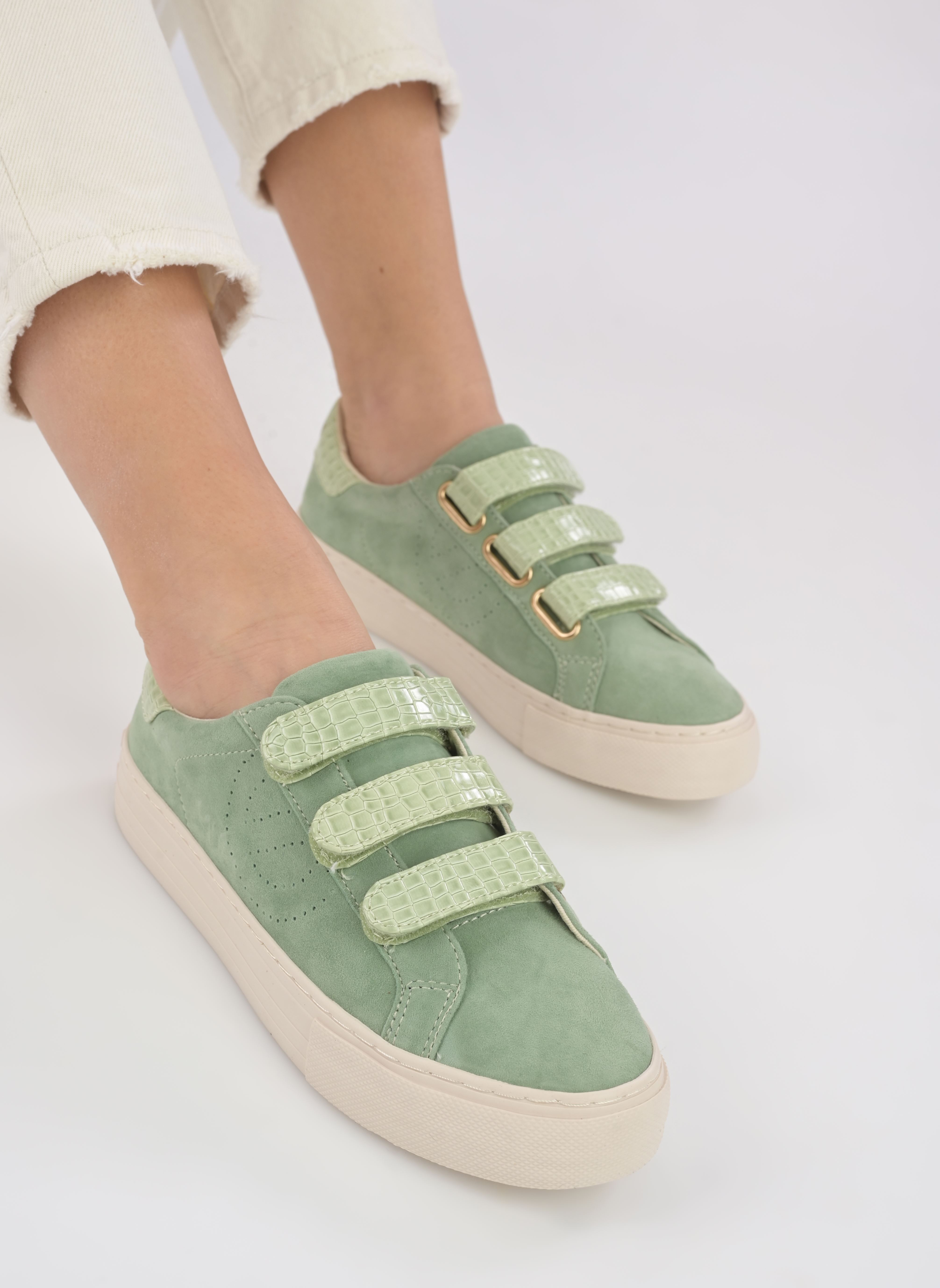 Zapatillas Arcade Straps Perfos mujer verde No Name Zapatillas Arcade Straps Perfos mujer verde JADE/TILLEUL