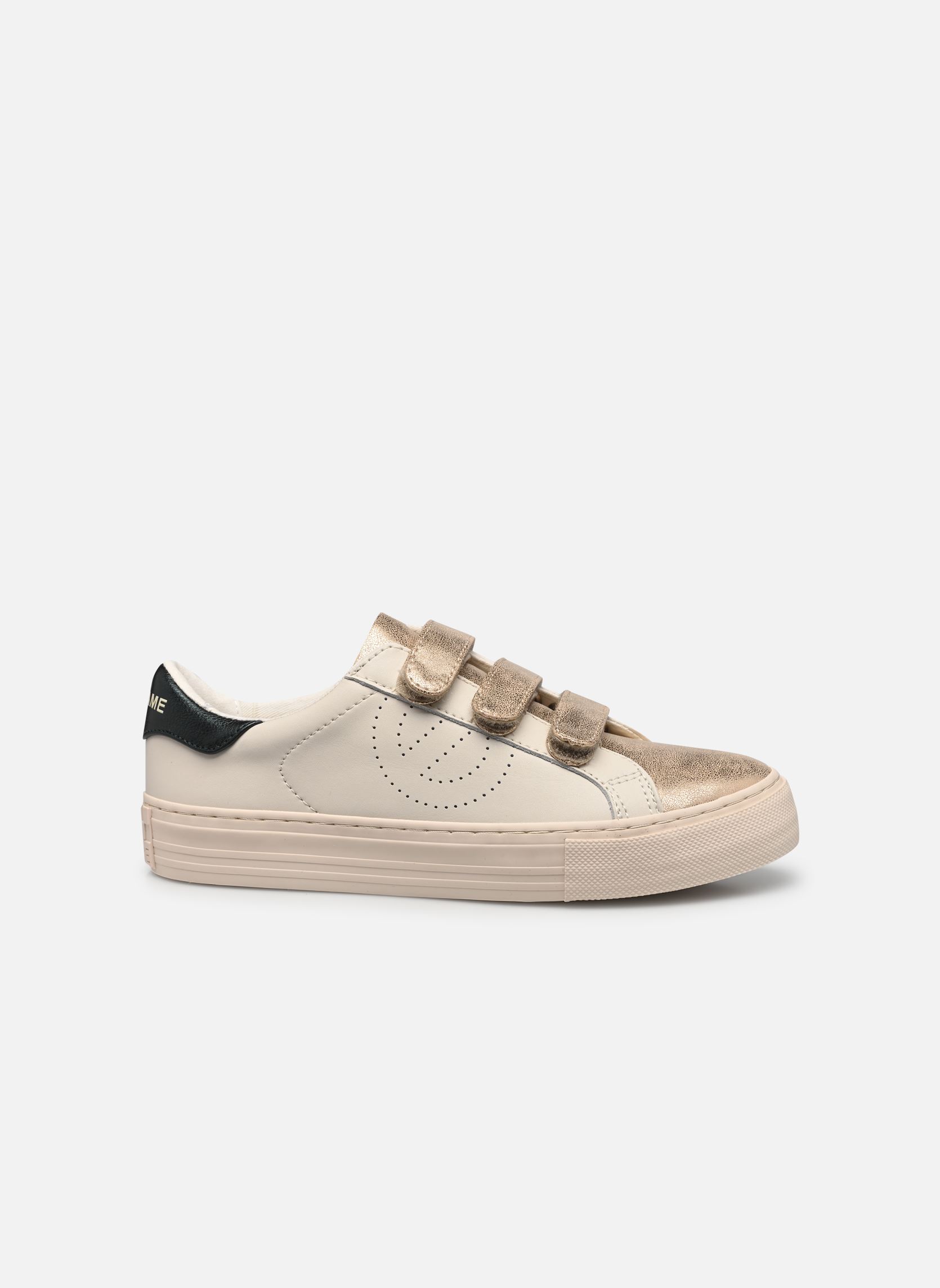 Sneakers Arcade Straps Perfos dames goud en brons No Name Sneakers Arcade Straps Perfos dames goud en brons DOVEL.GOLD