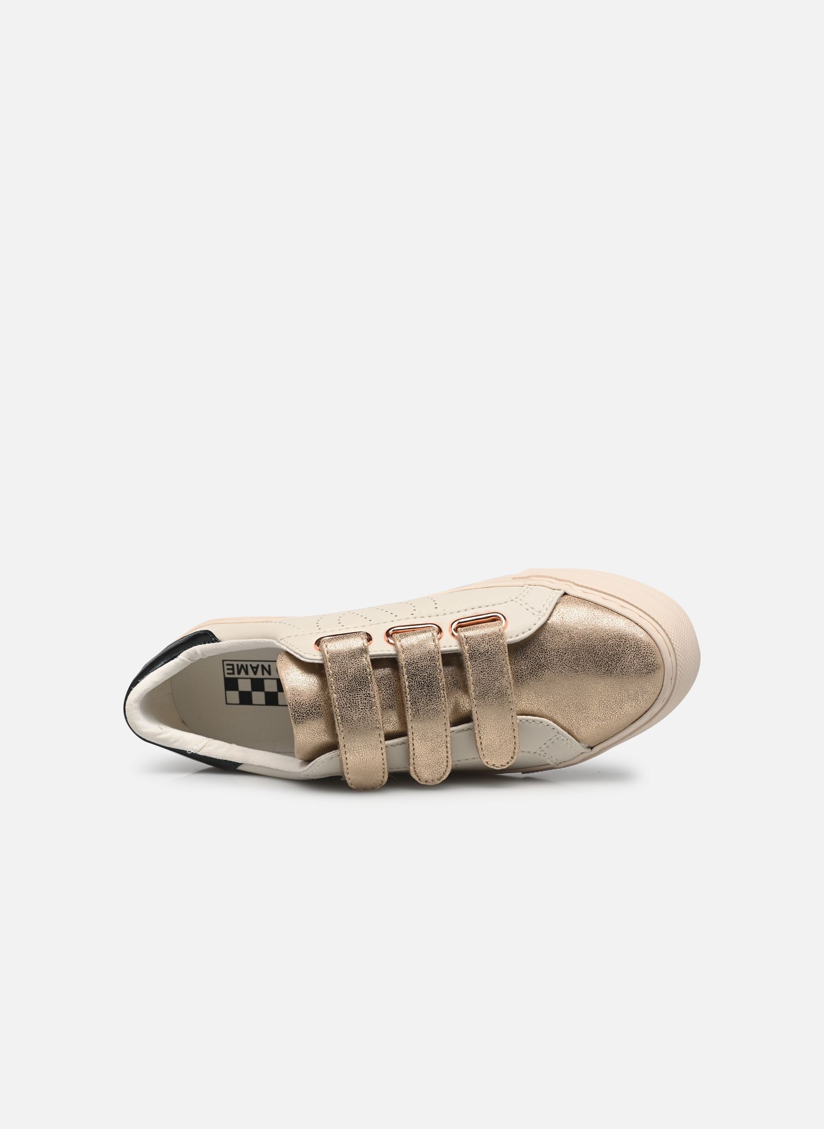 Sneakers Arcade Straps Perfos dames goud en brons No Name Sneakers Arcade Straps Perfos dames goud en brons DOVEL.GOLD