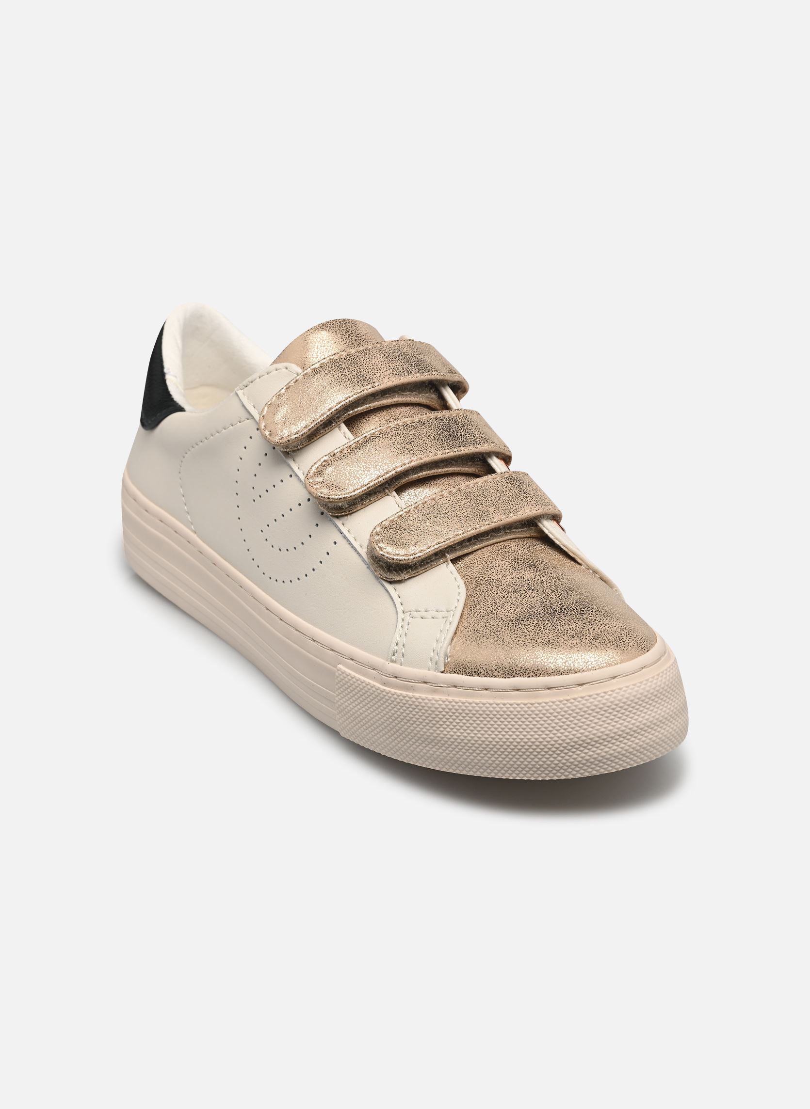 Sneakers Arcade Straps Perfos dames goud en brons No Name Sneakers Arcade Straps Perfos dames goud en brons DOVEL.GOLD
