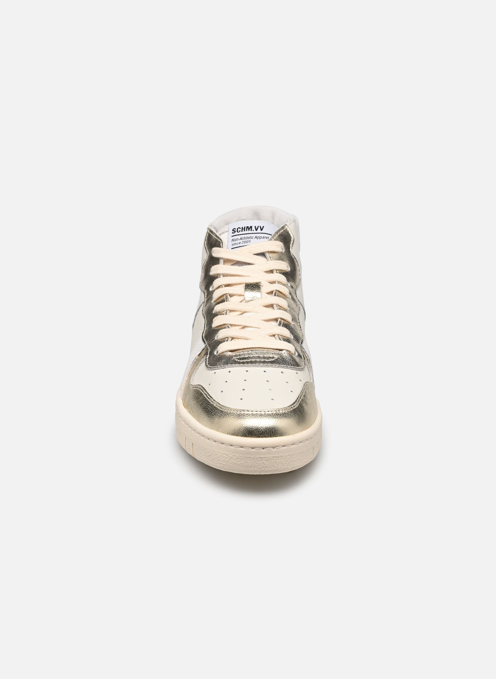 Hoge sneakers WINSTON MID W dames wit Schmoove Woman Hoge sneakers WINSTON MID W dames wit OFF WHITECHAMPAGNE