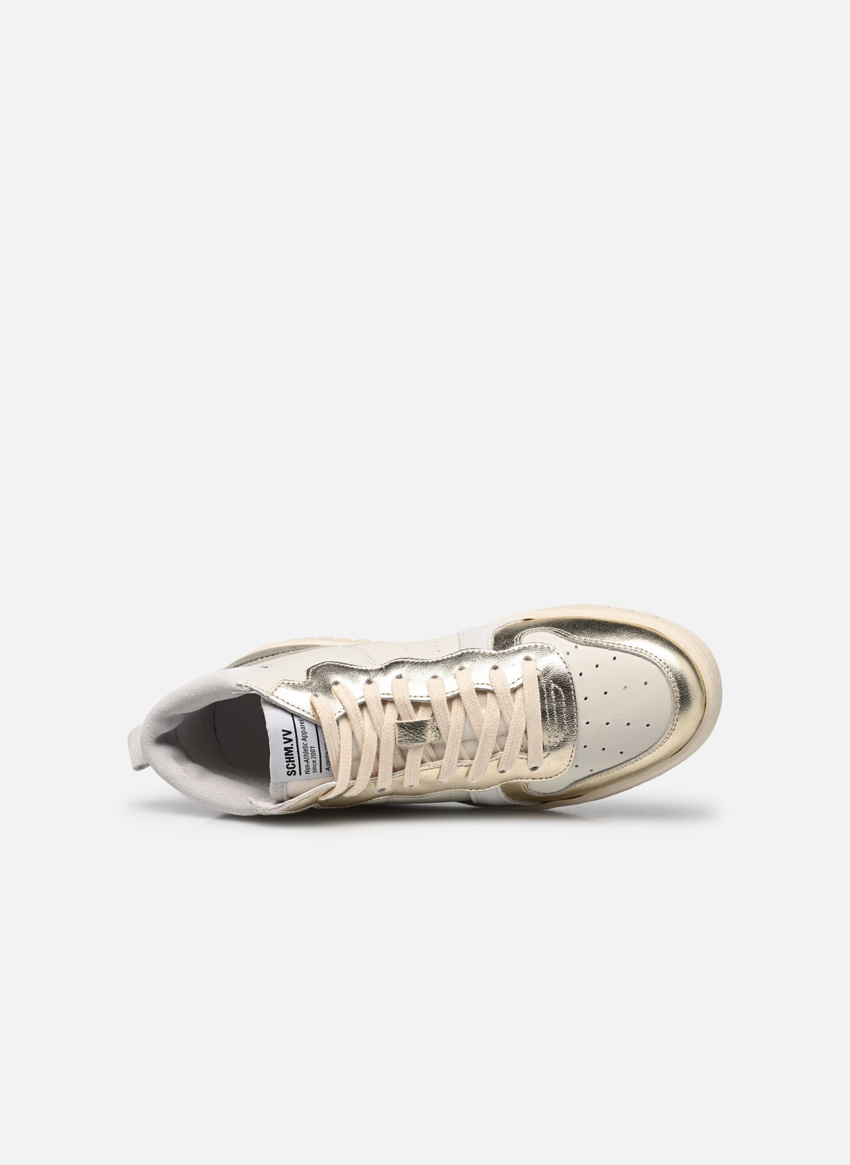 Hoge sneakers WINSTON MID W dames wit Schmoove Woman Hoge sneakers WINSTON MID W dames wit OFF WHITECHAMPAGNE
