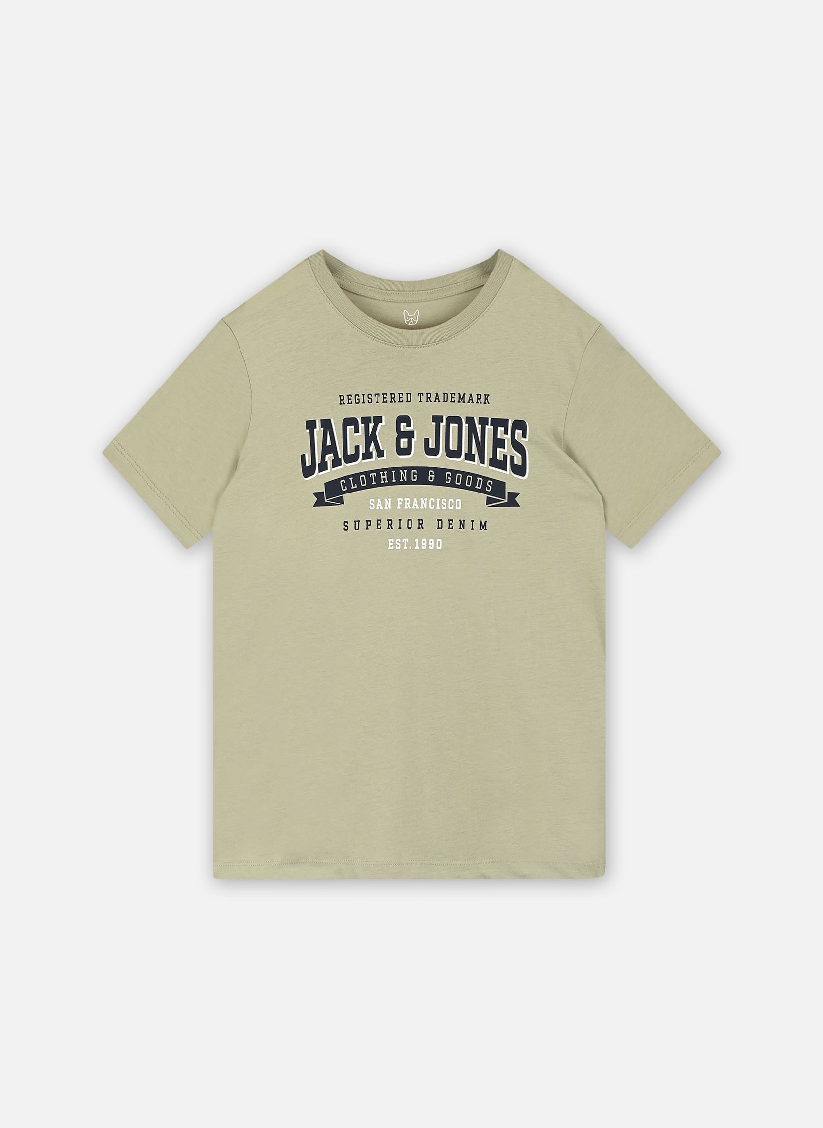 T shirt enfant Jack & Jones JJELOGO TEE SS NECK 2 COL 2324 NOOS JNR