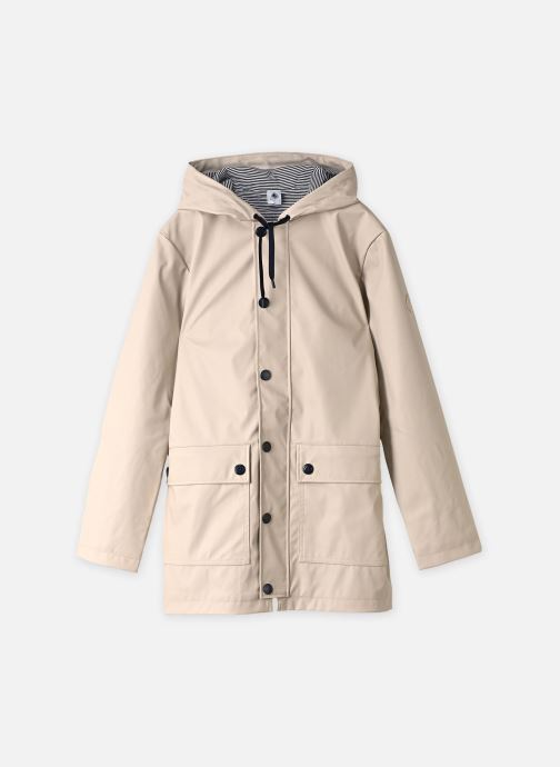 Petit Bateau Vestes imperméable Ciré Iconique Femme femme beige