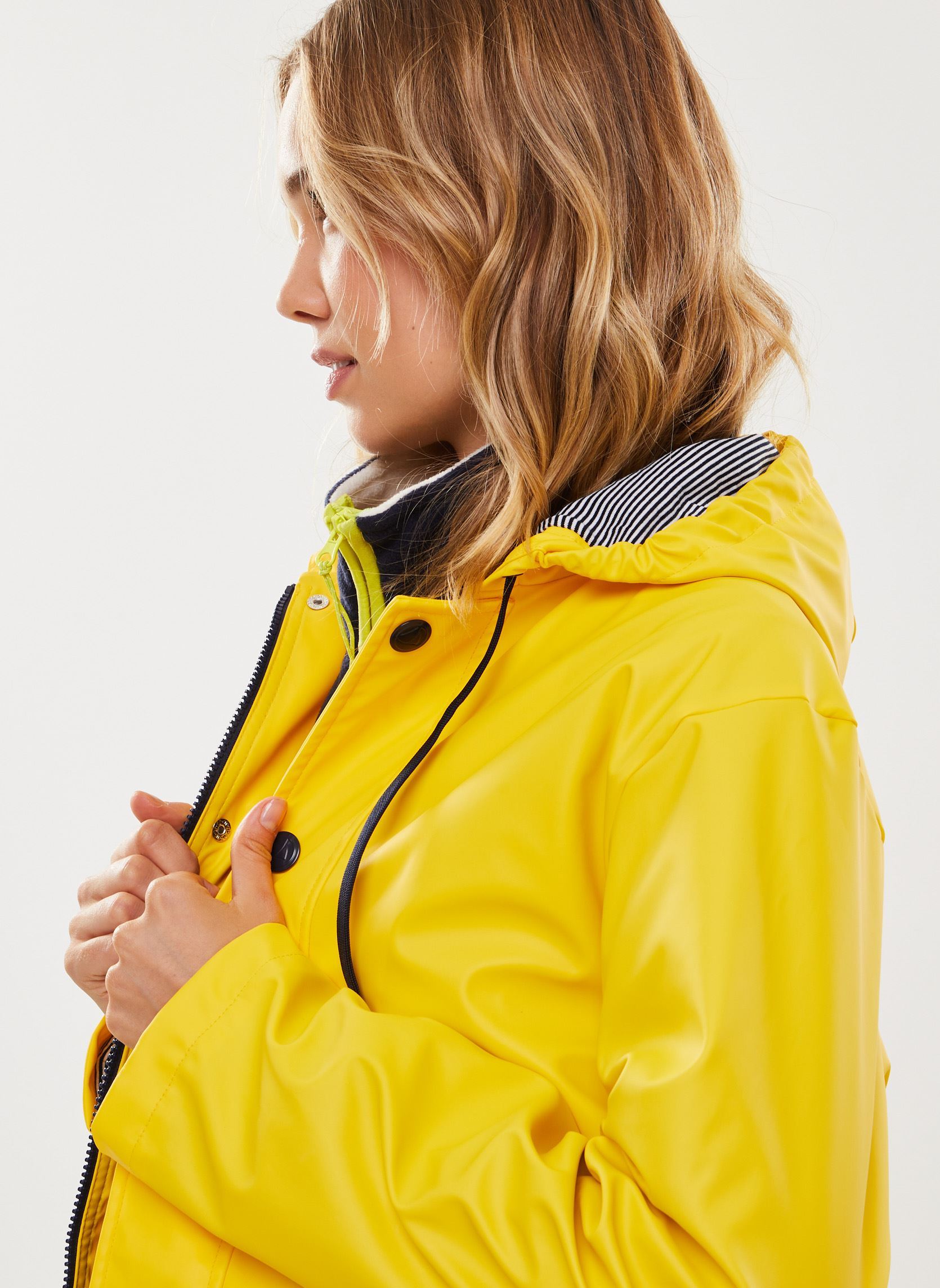 Regenjassen Ciré Iconique Femme dames geel Petit Bateau Regenjassen Ciré Iconique Femme dames geel JAUNE