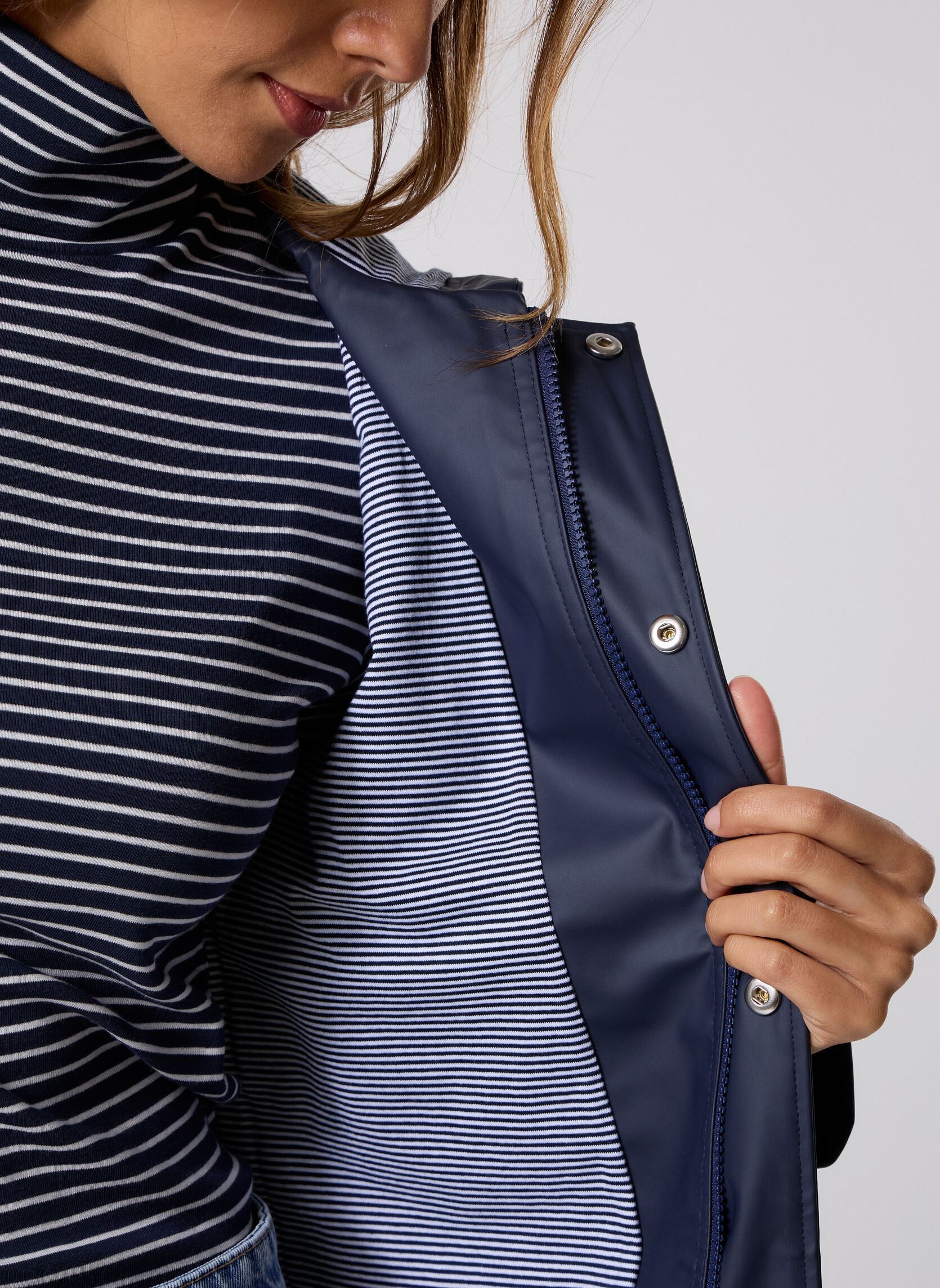 Regenjacken Ciré Iconique Femme damen blau Petit Bateau Regenjacken Ciré Iconique Femme damen blau SMOKING