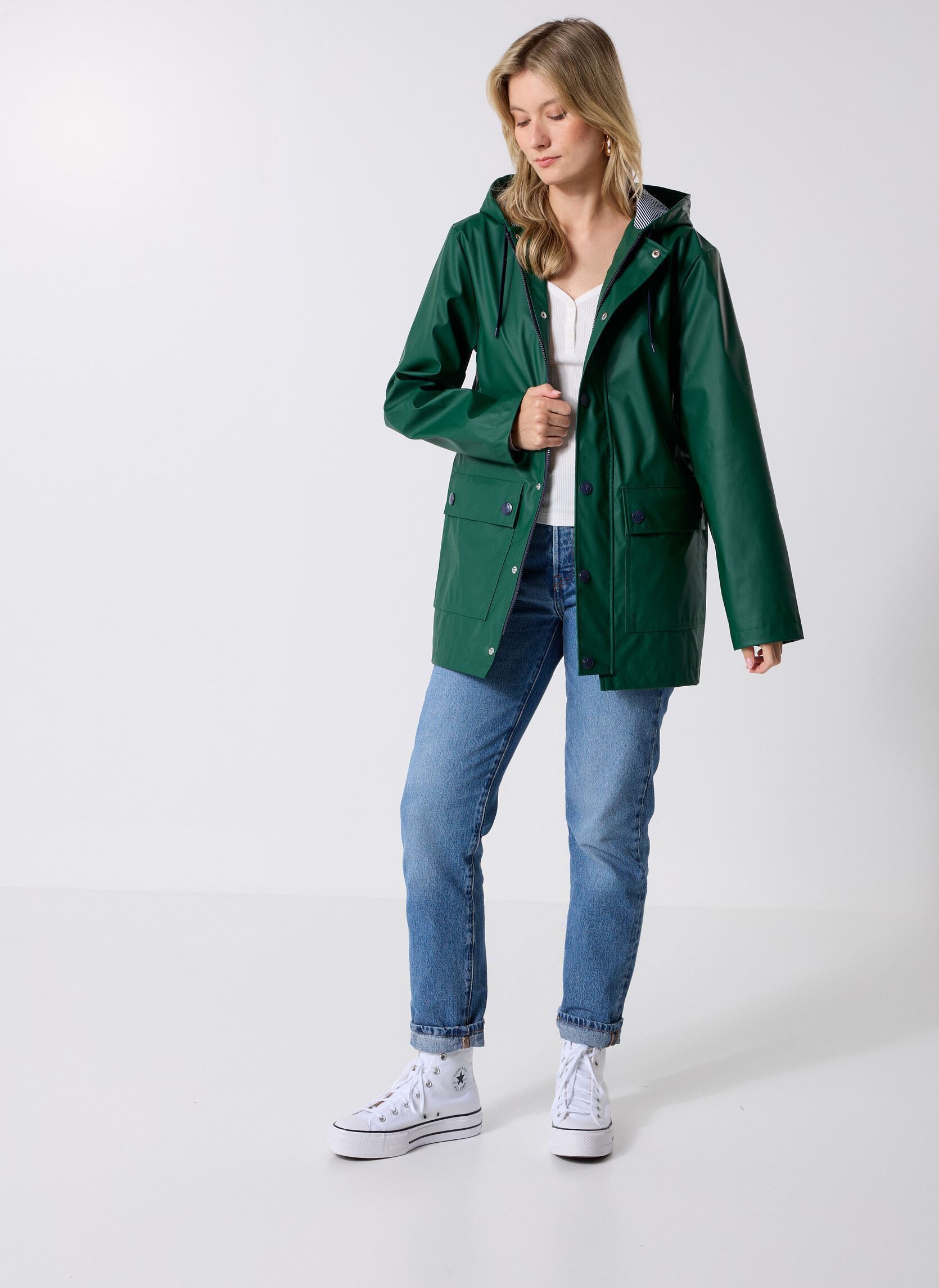 Regenjacken Ciré Iconique Femme damen grün Petit Bateau Regenjacken Ciré Iconique Femme damen grün WILLOW