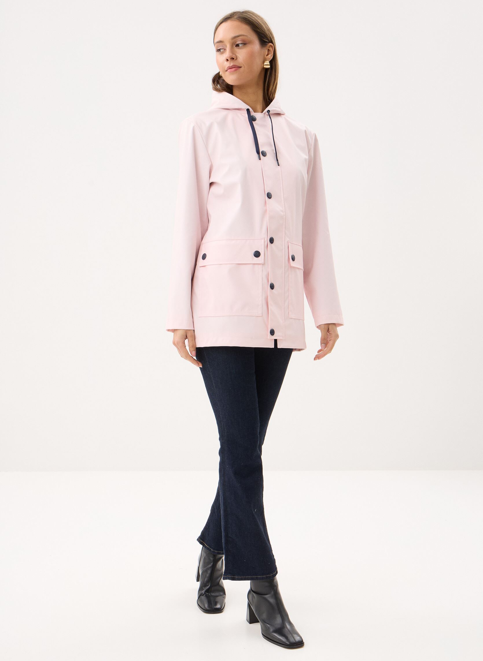 Regenjassen Ciré Iconique Femme dames roze Petit Bateau Regenjassen Ciré Iconique Femme dames roze BARELY