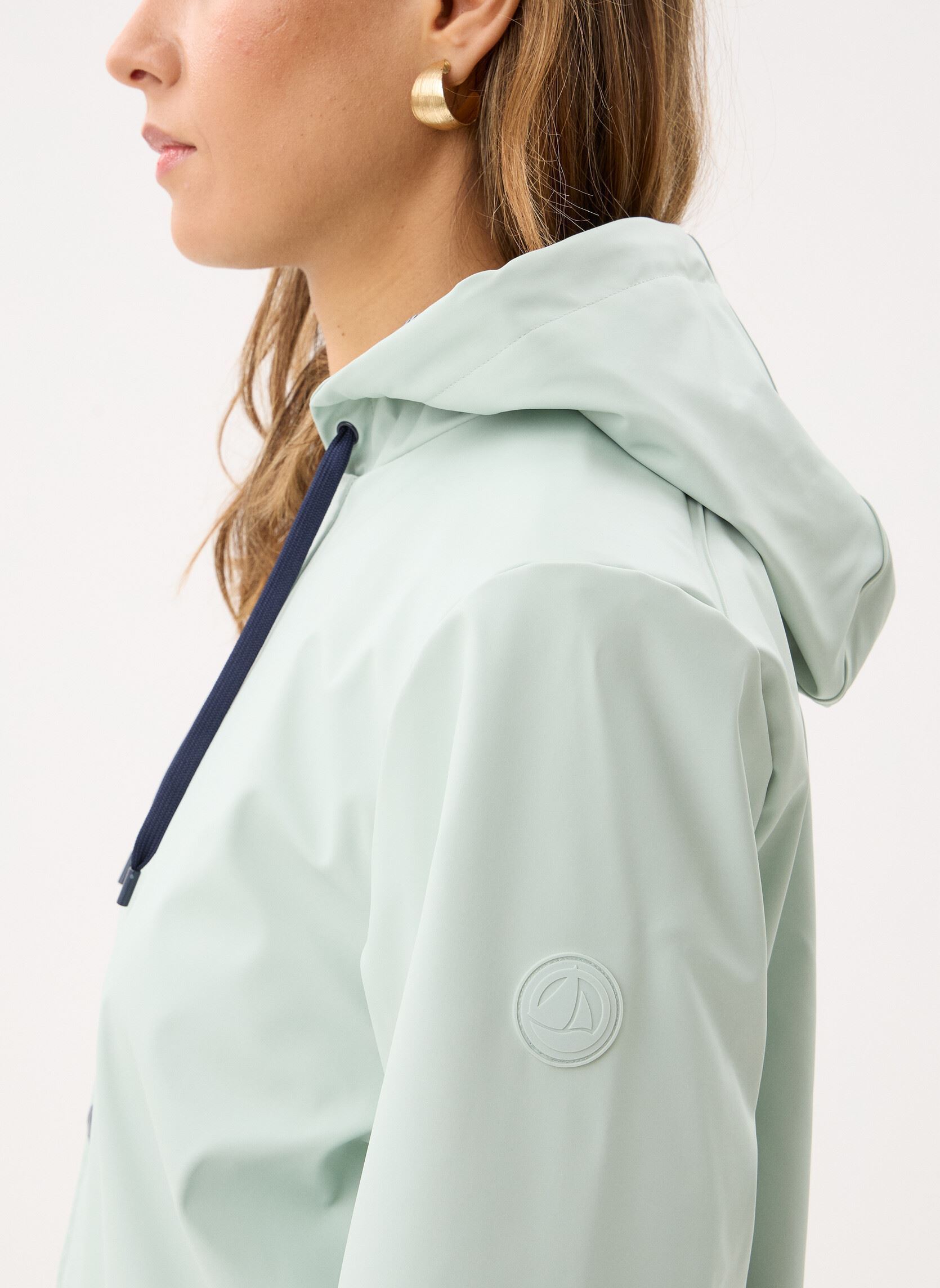 Regenjassen Ciré Iconique Femme dames blauw Petit Bateau Regenjassen Ciré Iconique Femme dames blauw SPRAY