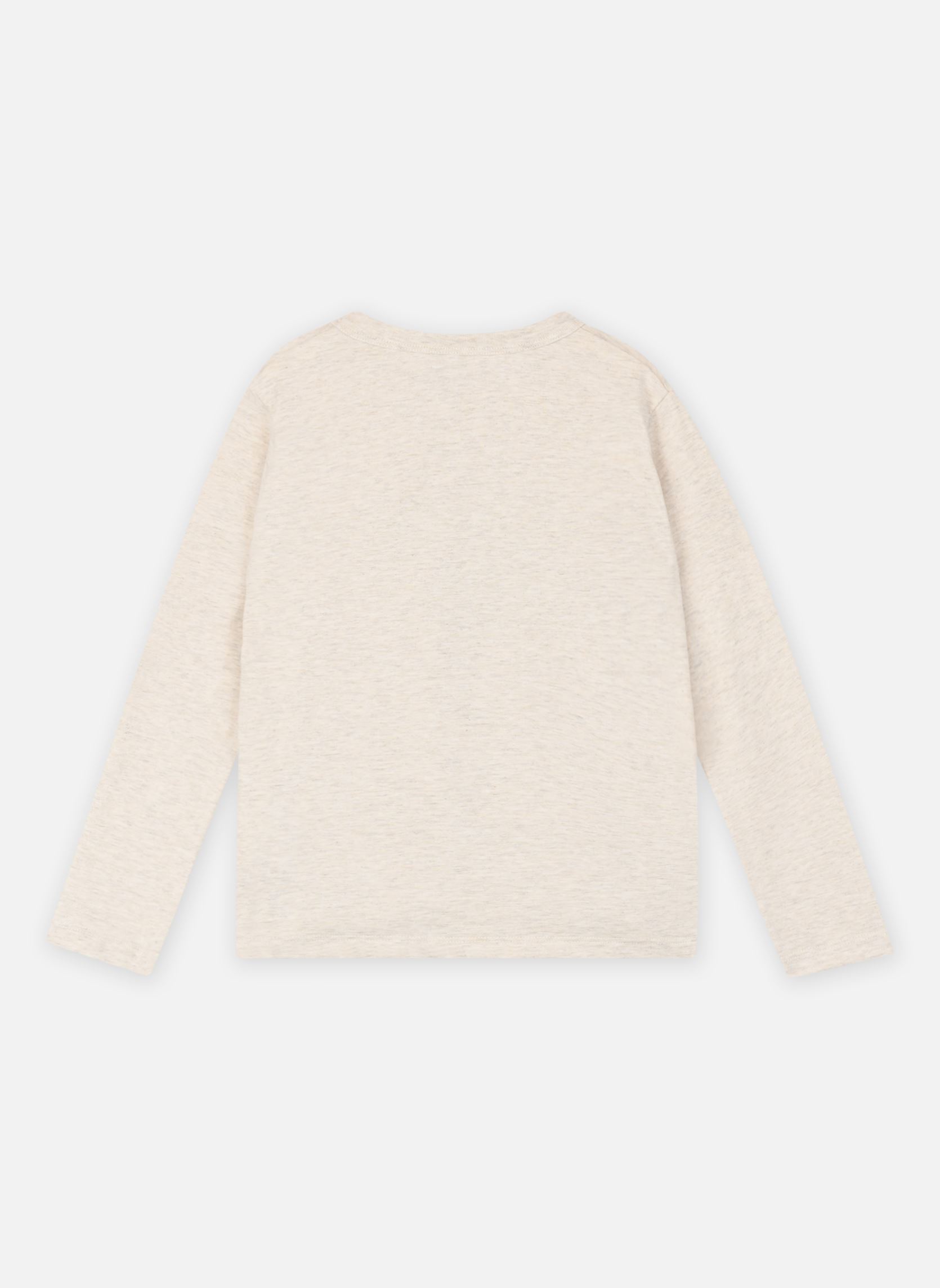 Tee-shirts manches longues Tee Shirt ML Logan garçon gris Petit Bateau Tee-shirts manches longues Tee Shirt ML Logan garçon gris MONTELIMAR CHINE