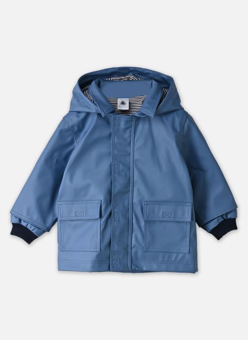 Petit Bateau Vestes impermébles et coupe-vents Ciré Iconique Bébé bleu