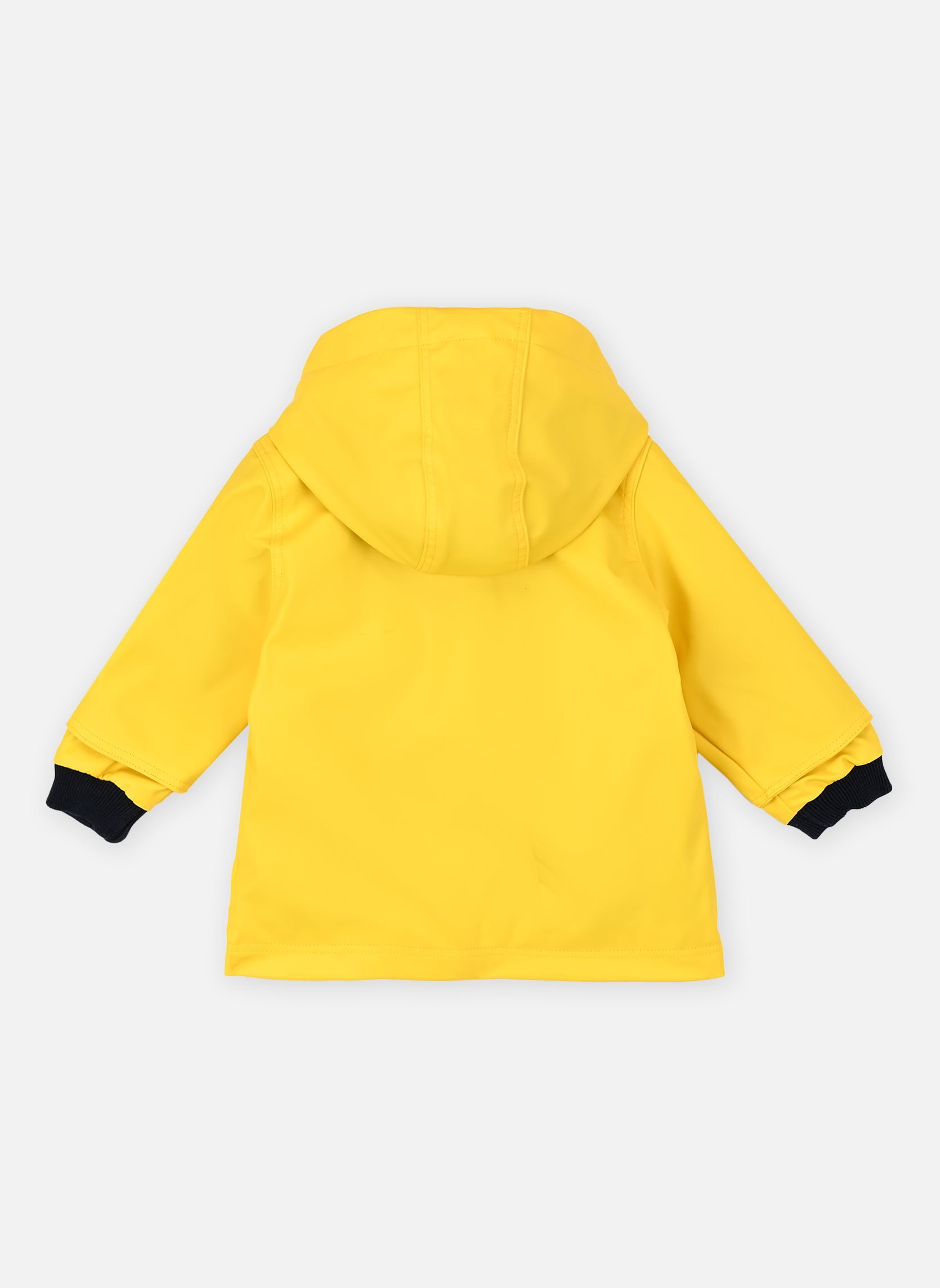 Waterdichte jassen en windjacks Ciré Iconique Bébé geel Petit Bateau Waterdichte jassen en windjacks Ciré Iconique Bébé geel JAUNE