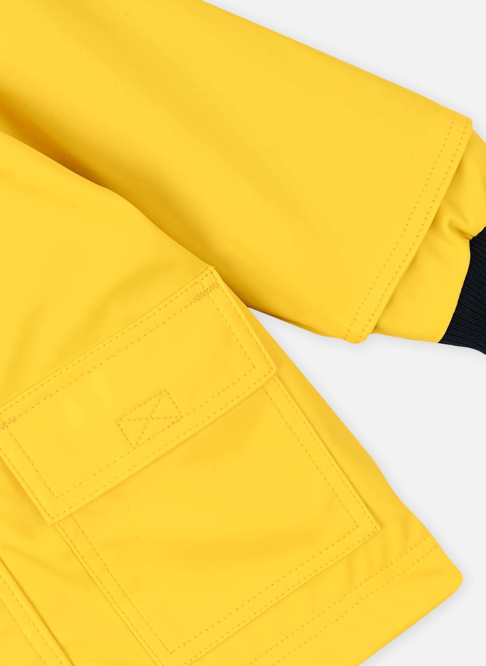 Waterdichte jassen en windjacks Ciré Iconique Bébé geel Petit Bateau Waterdichte jassen en windjacks Ciré Iconique Bébé geel JAUNE