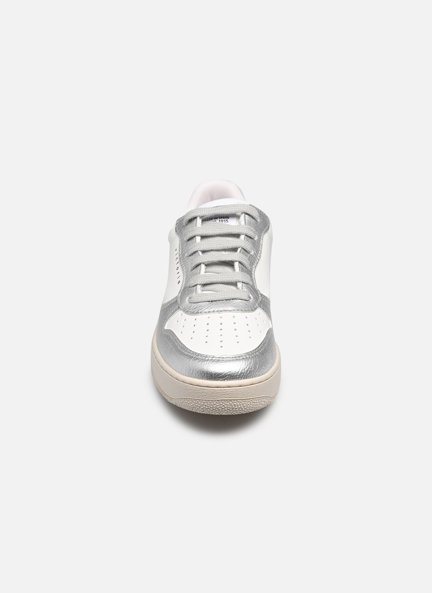 Baskets Madrid Metal Efecto Piel W femme argent Victoria Baskets Madrid Metal Efecto Piel W femme argent PLATA