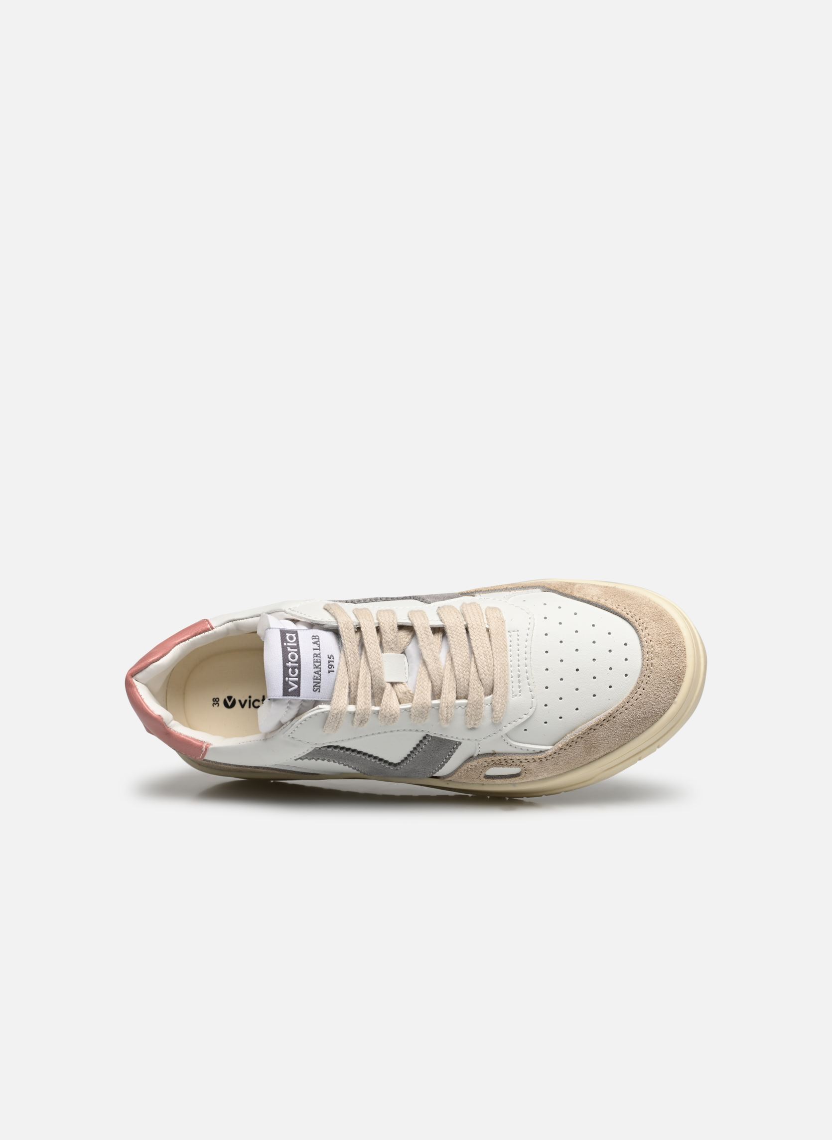 Baskets Seul Efecto Piel & Serraje W femme blanc Victoria Baskets Seul Efecto Piel & Serraje W femme blanc ROSA