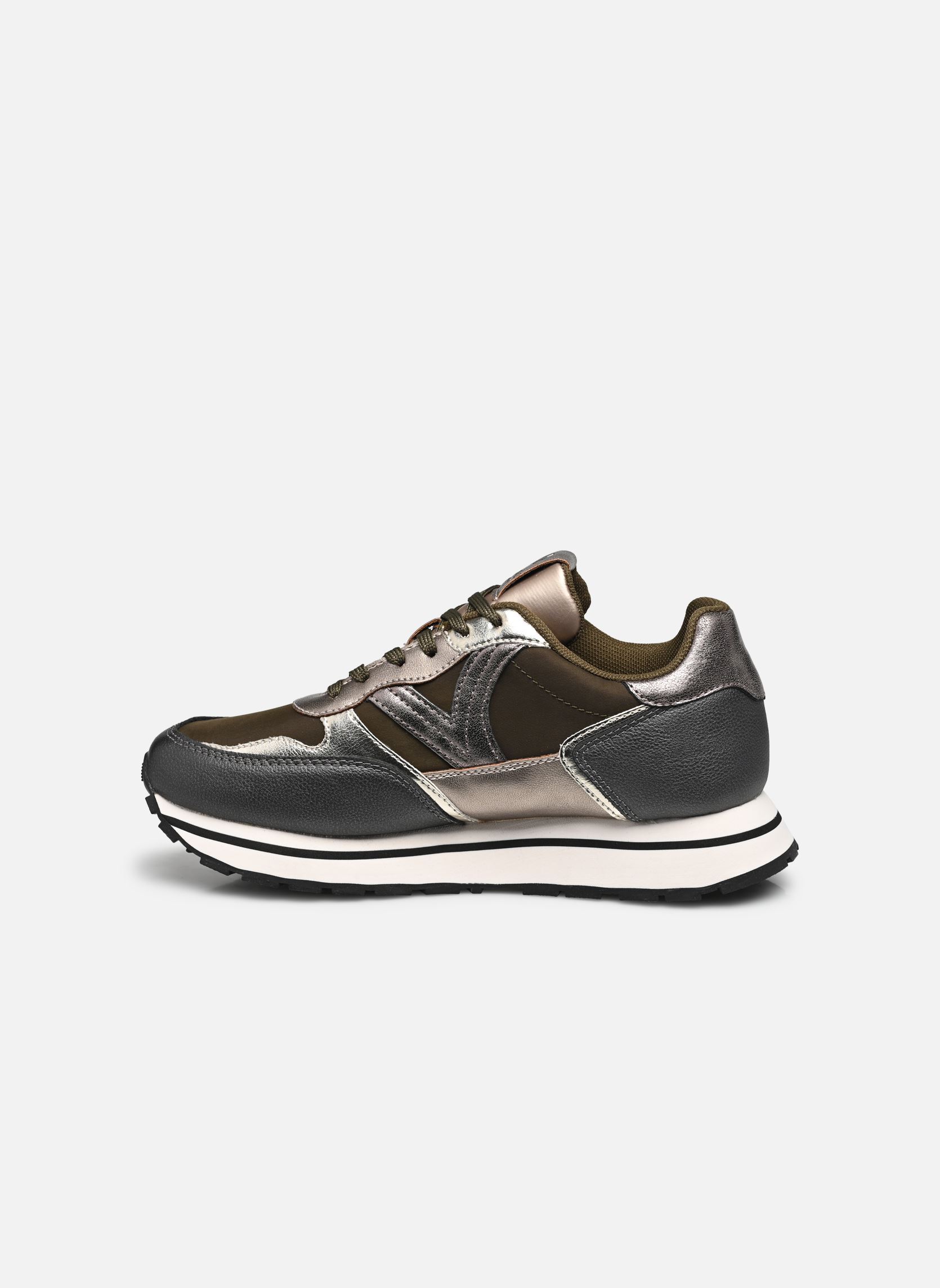 Lage sneakers Cometa Nylon & Brillo W dames groen Victoria Lage sneakers Cometa Nylon & Brillo W dames groen KAKI
