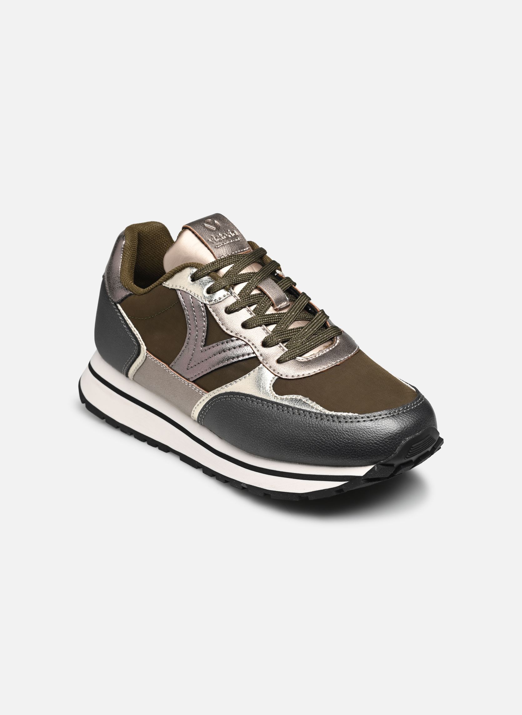 Lage sneakers Cometa Nylon & Brillo W dames groen Victoria Lage sneakers Cometa Nylon & Brillo W dames groen KAKI