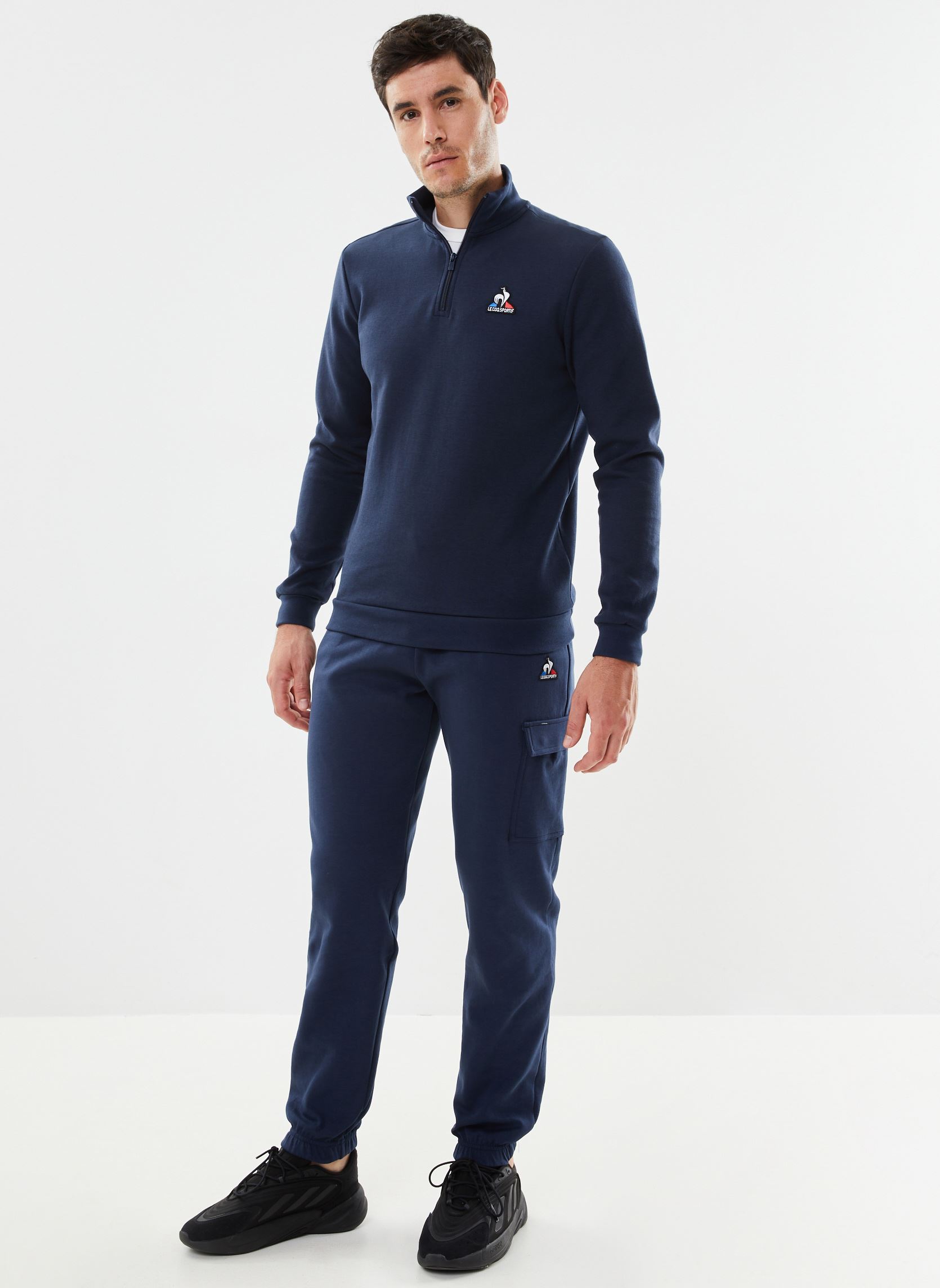 Sweatshirts mit Reißverschluss ESS Halfzip N°1 M herren blau Le Coq Sportif Sweatshirts mit Reißverschluss ESS Halfzip N°1 M herren blau Dress Blues