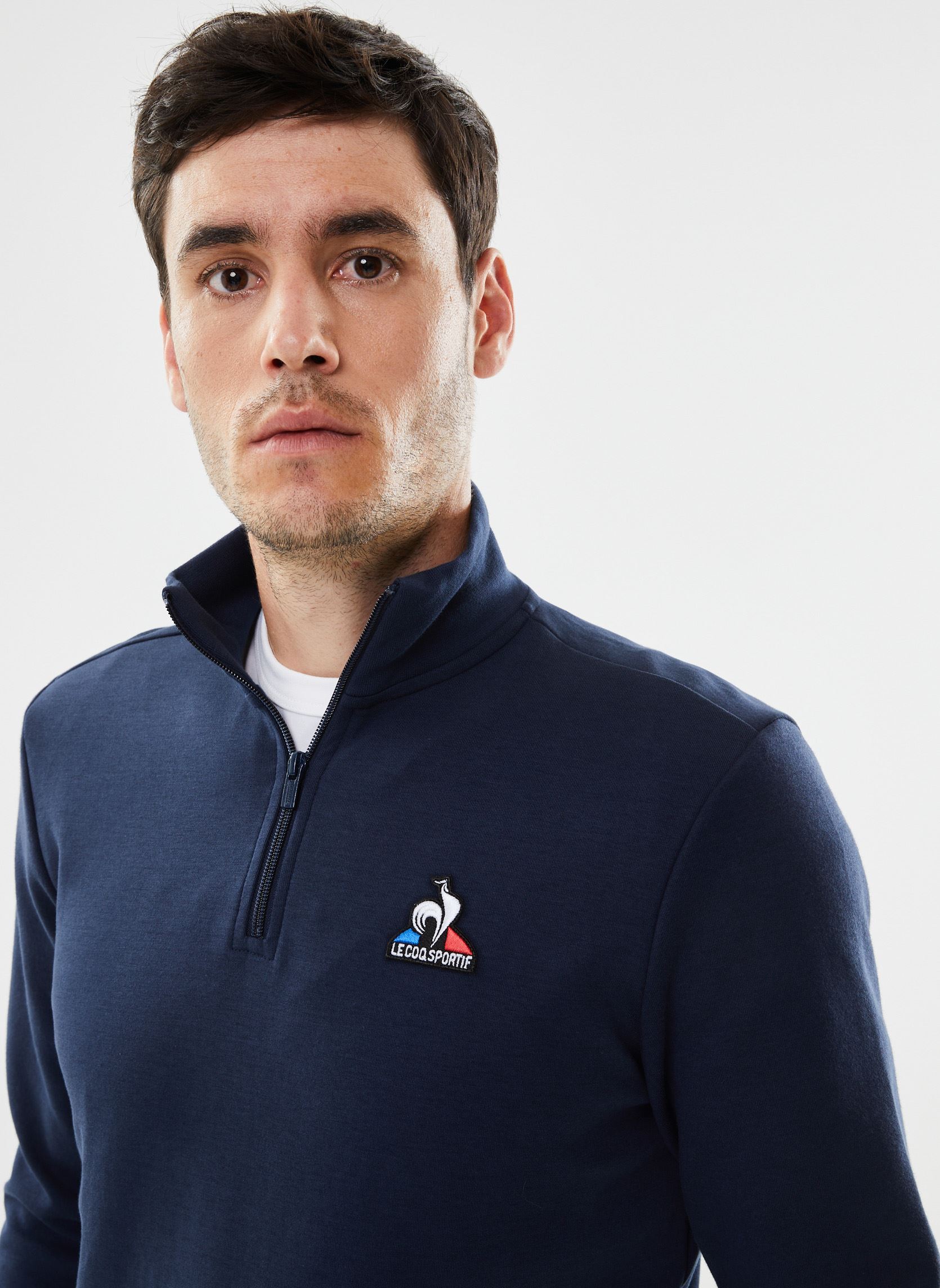Sweatshirts mit Reißverschluss ESS Halfzip N°1 M herren blau Le Coq Sportif Sweatshirts mit Reißverschluss ESS Halfzip N°1 M herren blau Dress Blues