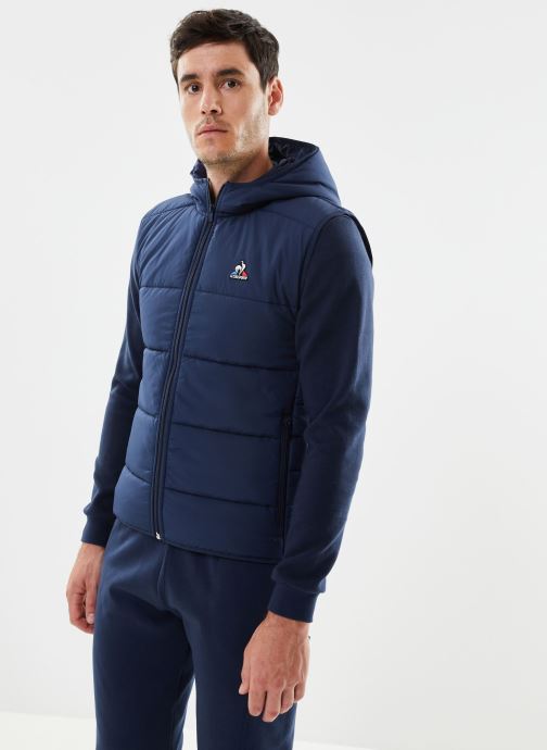 le coq sportif ESS HOODY 2310609 - Hoodie - red/donkerrood gemêleerd le coq sportif ESS HOODY 2310609 - Hoodie - red/donkerrood gemêleerd