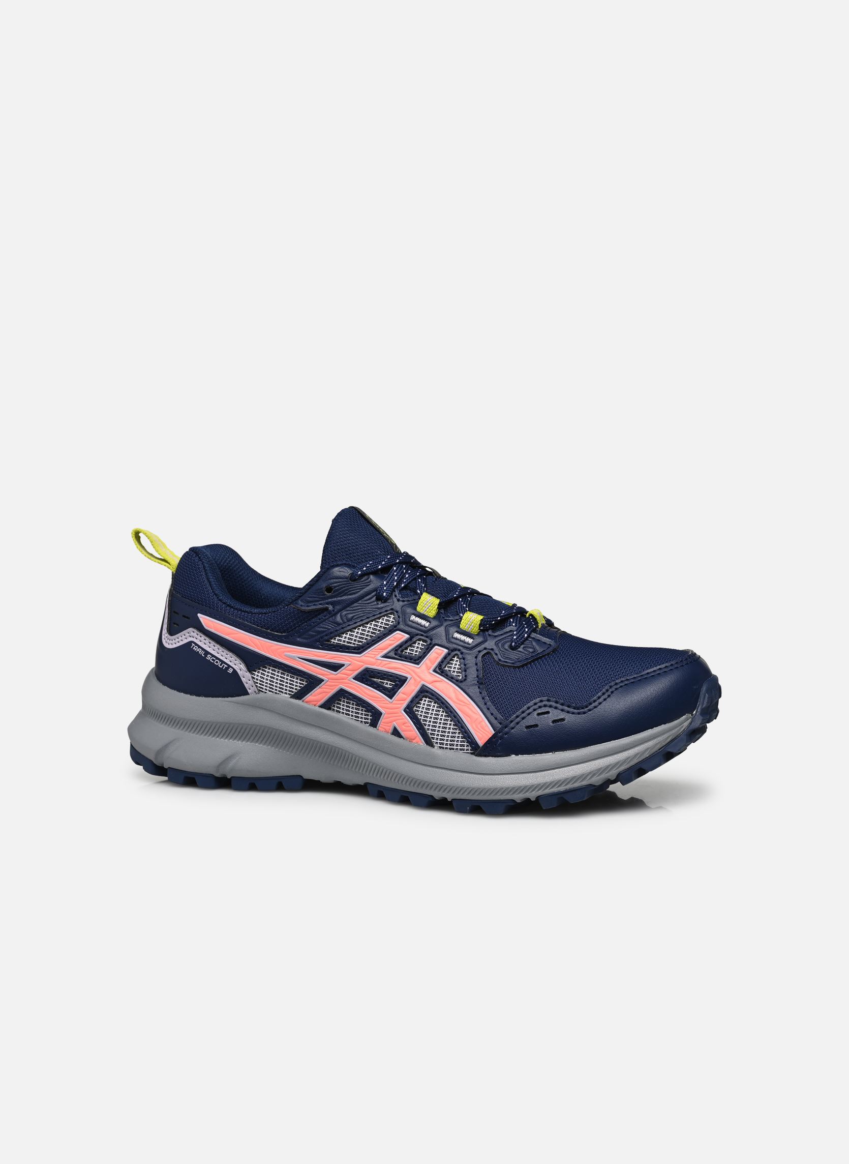 Chaussures de sport Trail Scout 3 W femme bleu Asics Chaussures de sport Trail Scout 3 W femme bleu Blue ExpanseSun Coral
