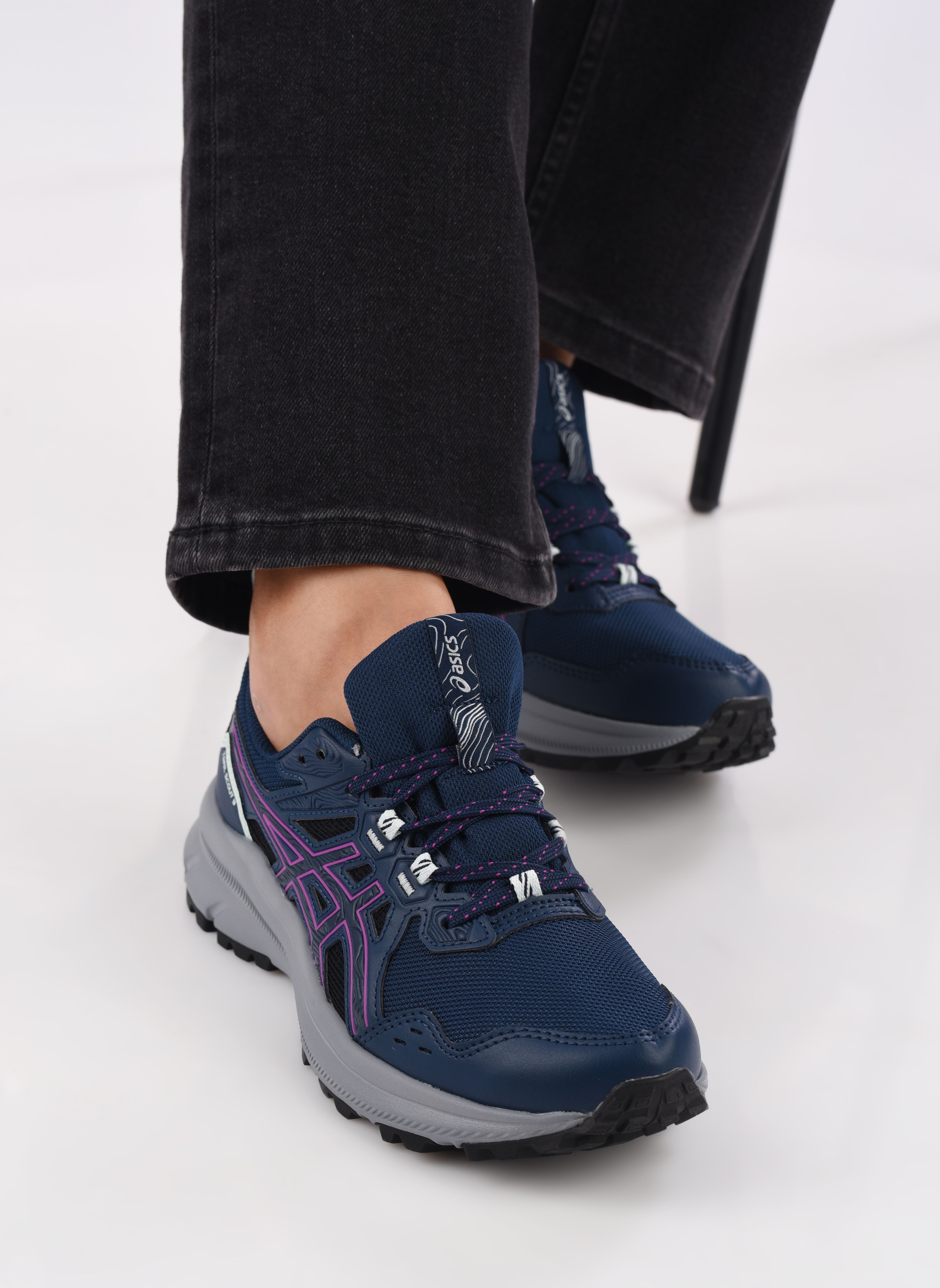 Scarpe da sport Trail Scout 3 W donna blu Asics Scarpe da sport Trail Scout 3 W donna blu Night Sky/Bold Magenta