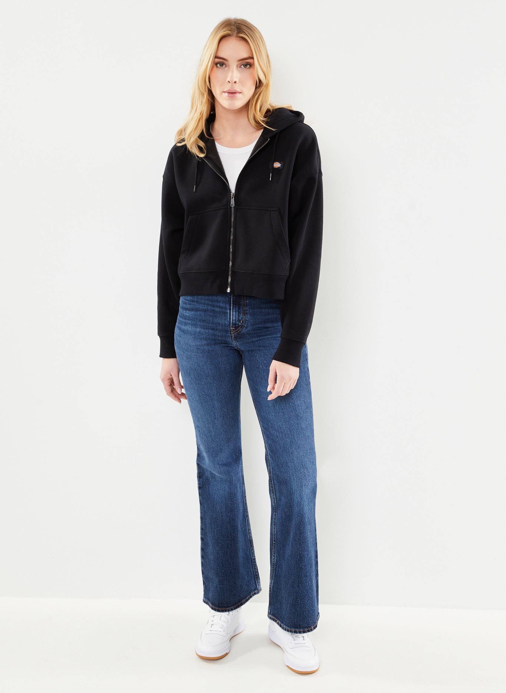 Sweats zippés Oakport Zip Hoodie W femme noir Dickies Sweats zippés Oakport Zip Hoodie W femme noir BLACK