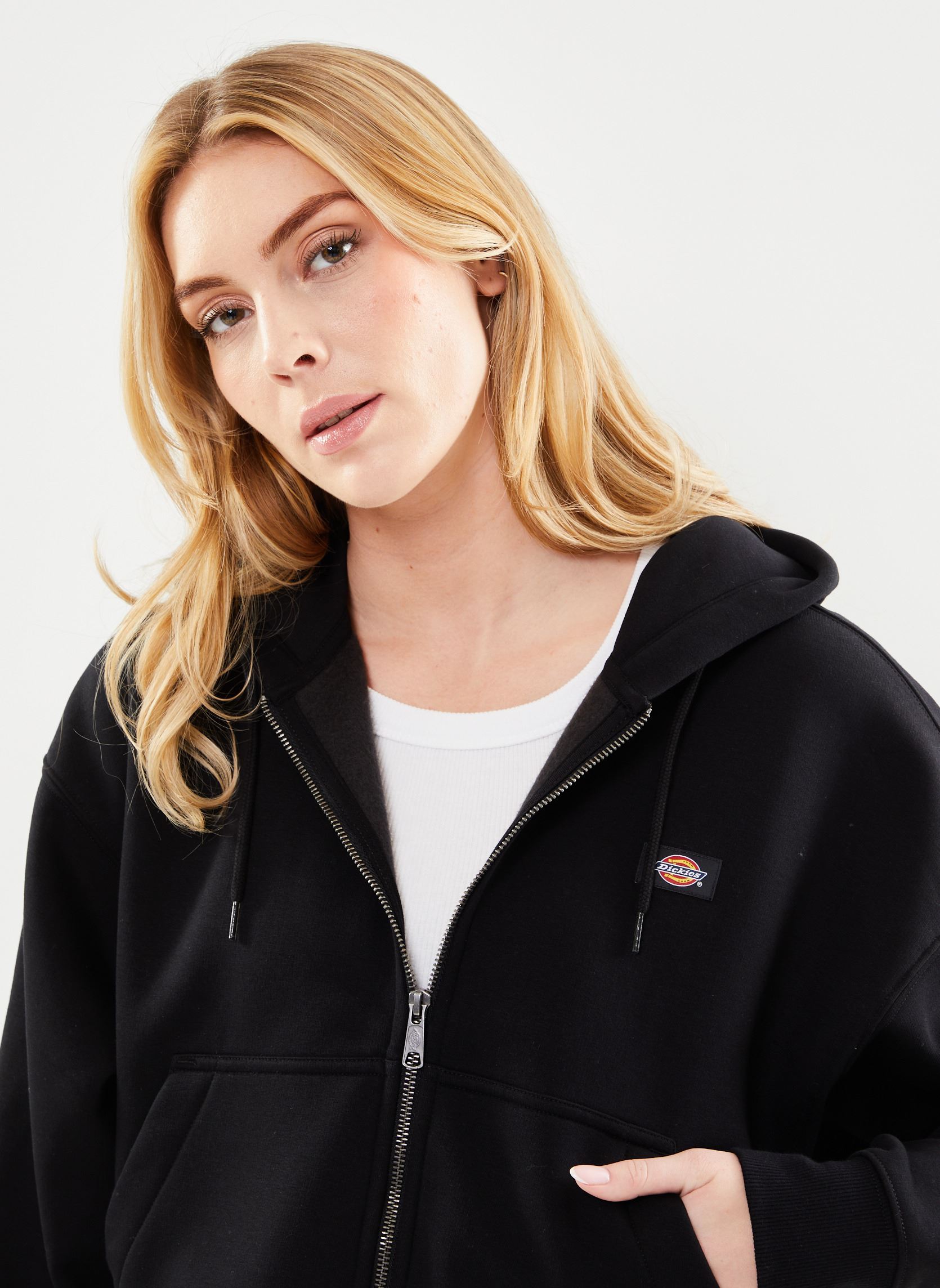 Sweats zippés Oakport Zip Hoodie W femme noir Dickies Sweats zippés Oakport Zip Hoodie W femme noir BLACK