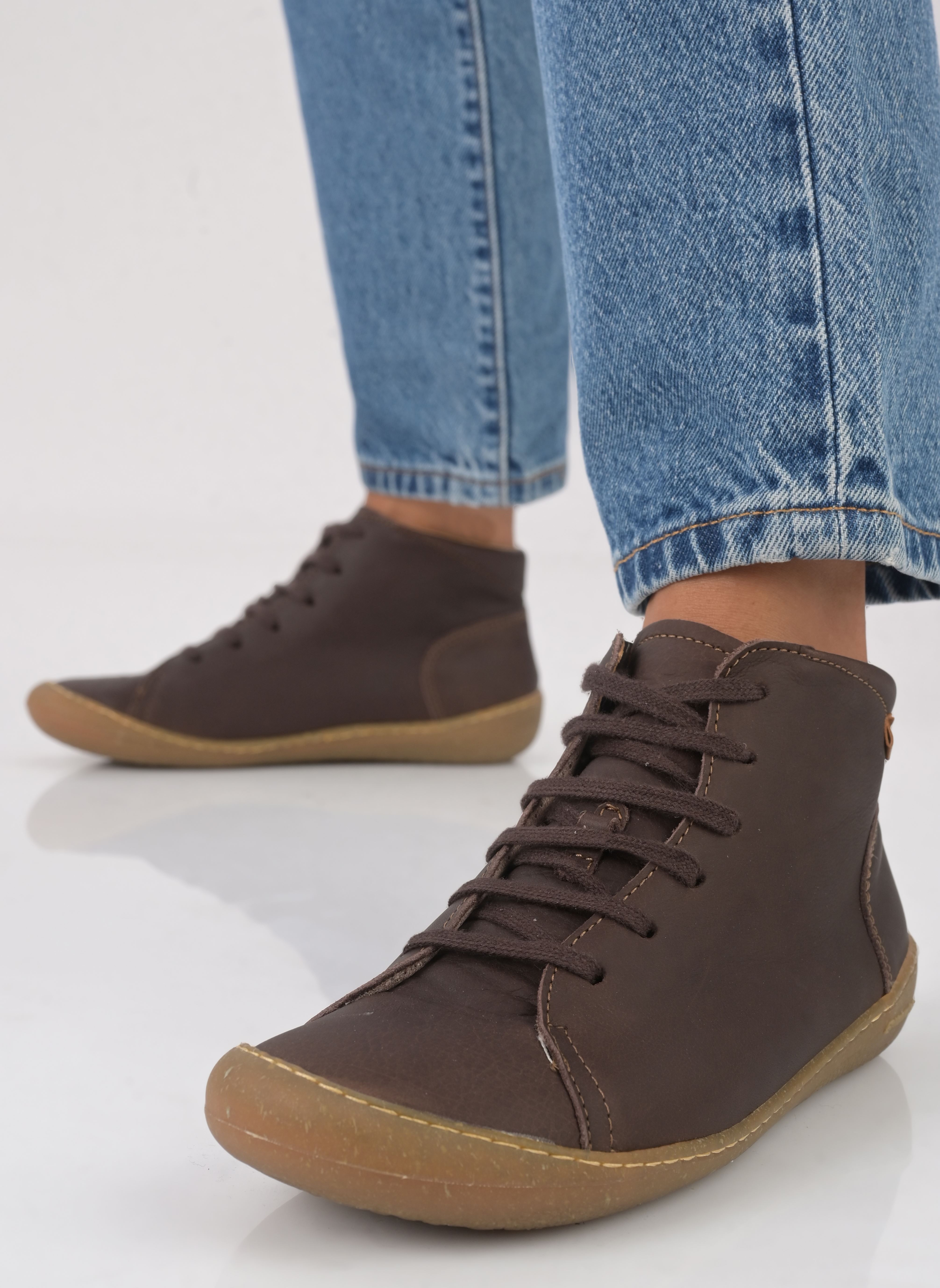 Geschnürte Stiefeletten Pawikan N5773 New damen braun El Naturalista Geschnürte Stiefeletten Pawikan N5773 New damen braun BROWN