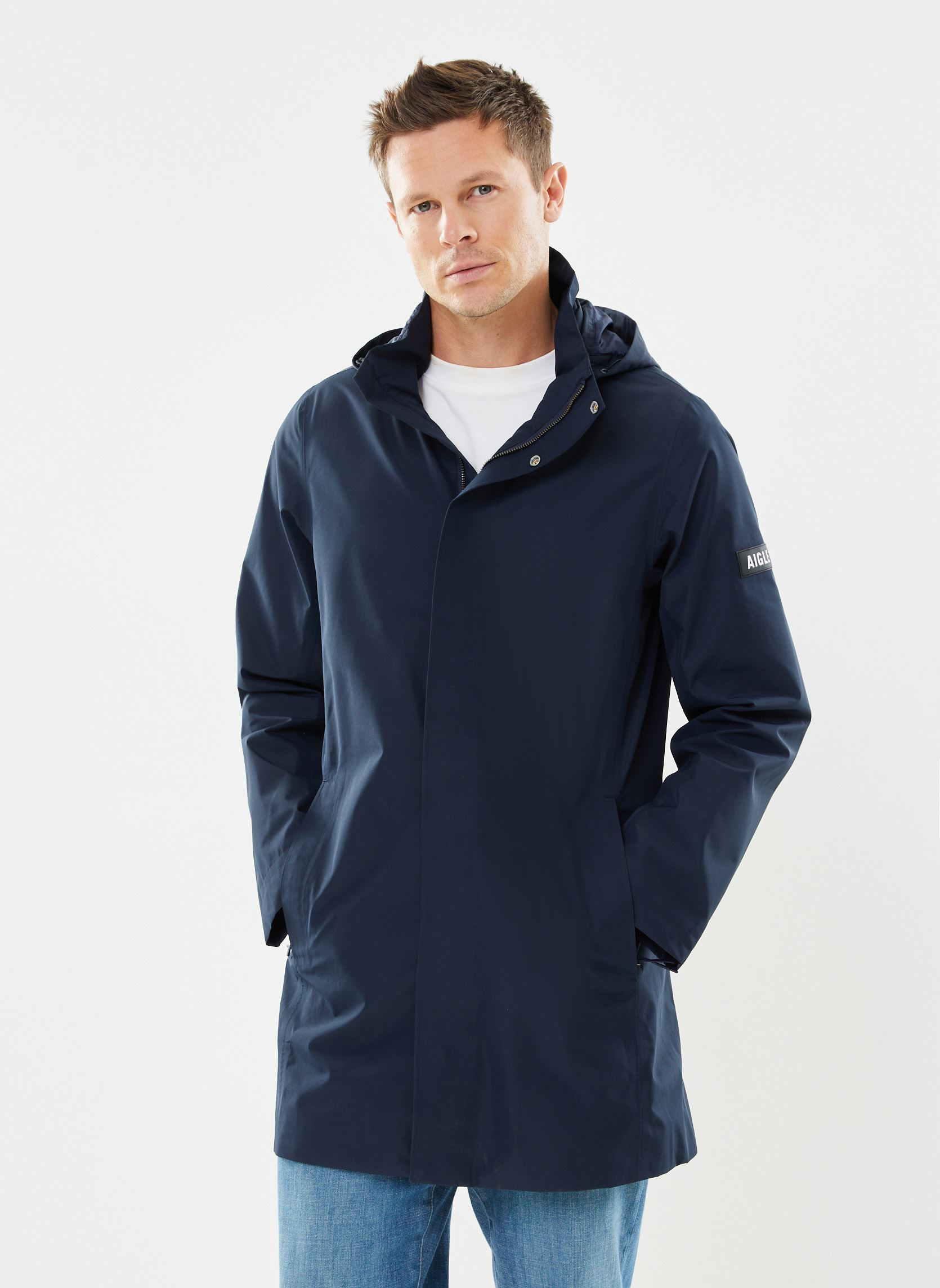 Vêtements Aigle Parka légère packable MTD® à capuche pour Accessoires - vue 2