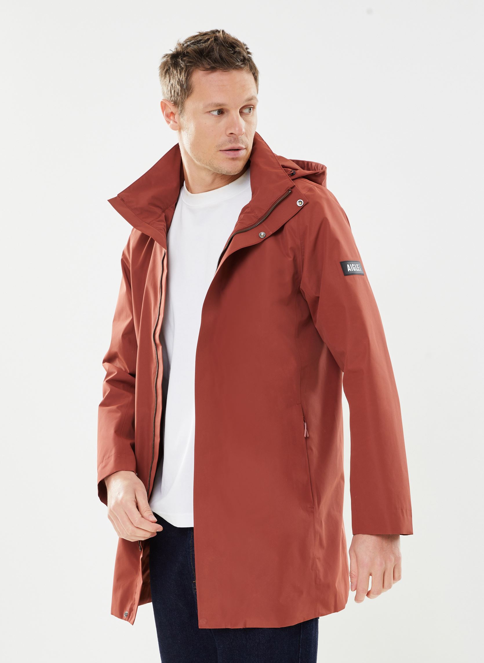 Vêtements Aigle Parka légère packable MTD® à capuche pour Accessoires