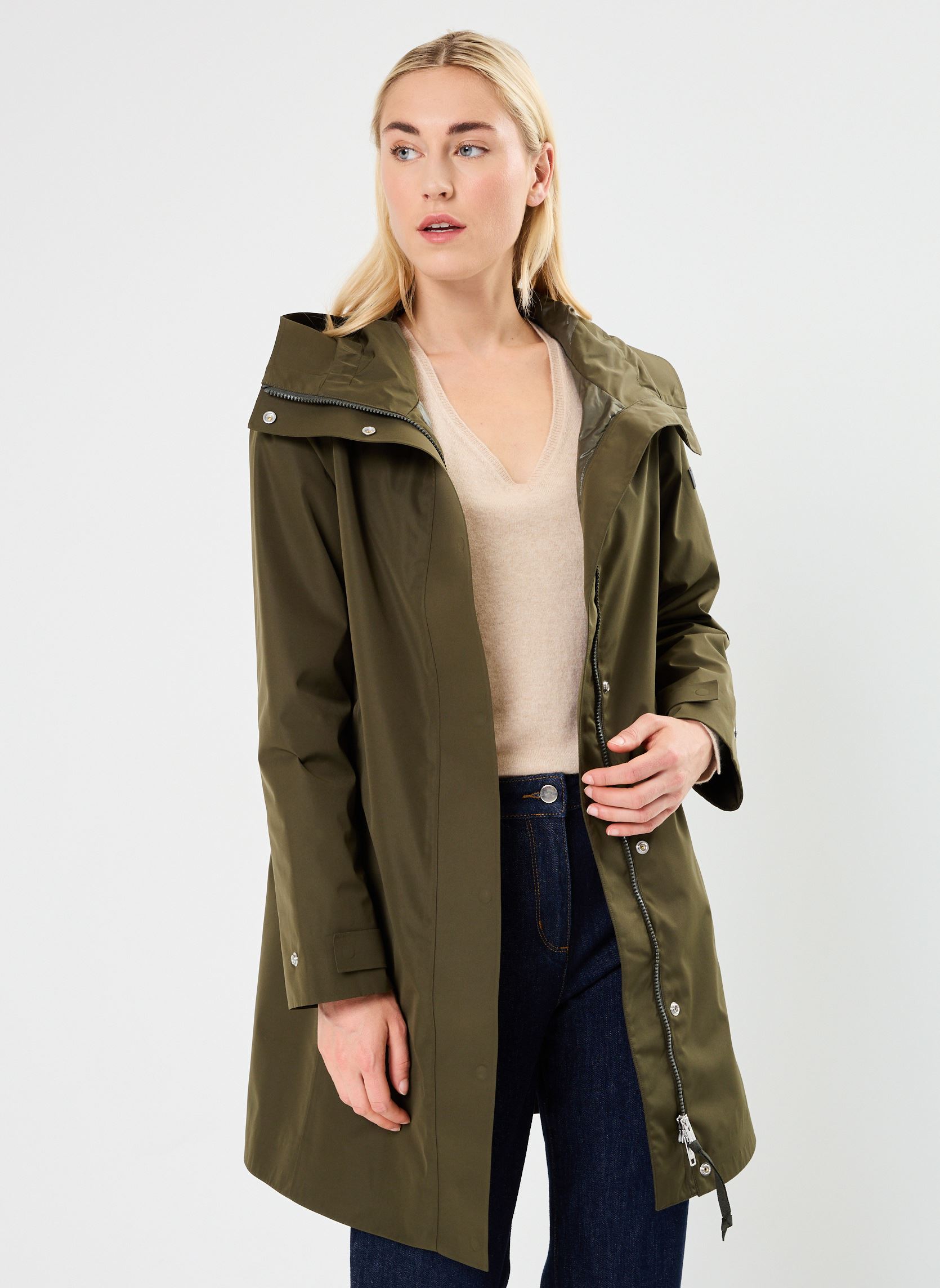 Vêtements Aigle Parka longue MTD® à capuche pour Accessoires - vue 2