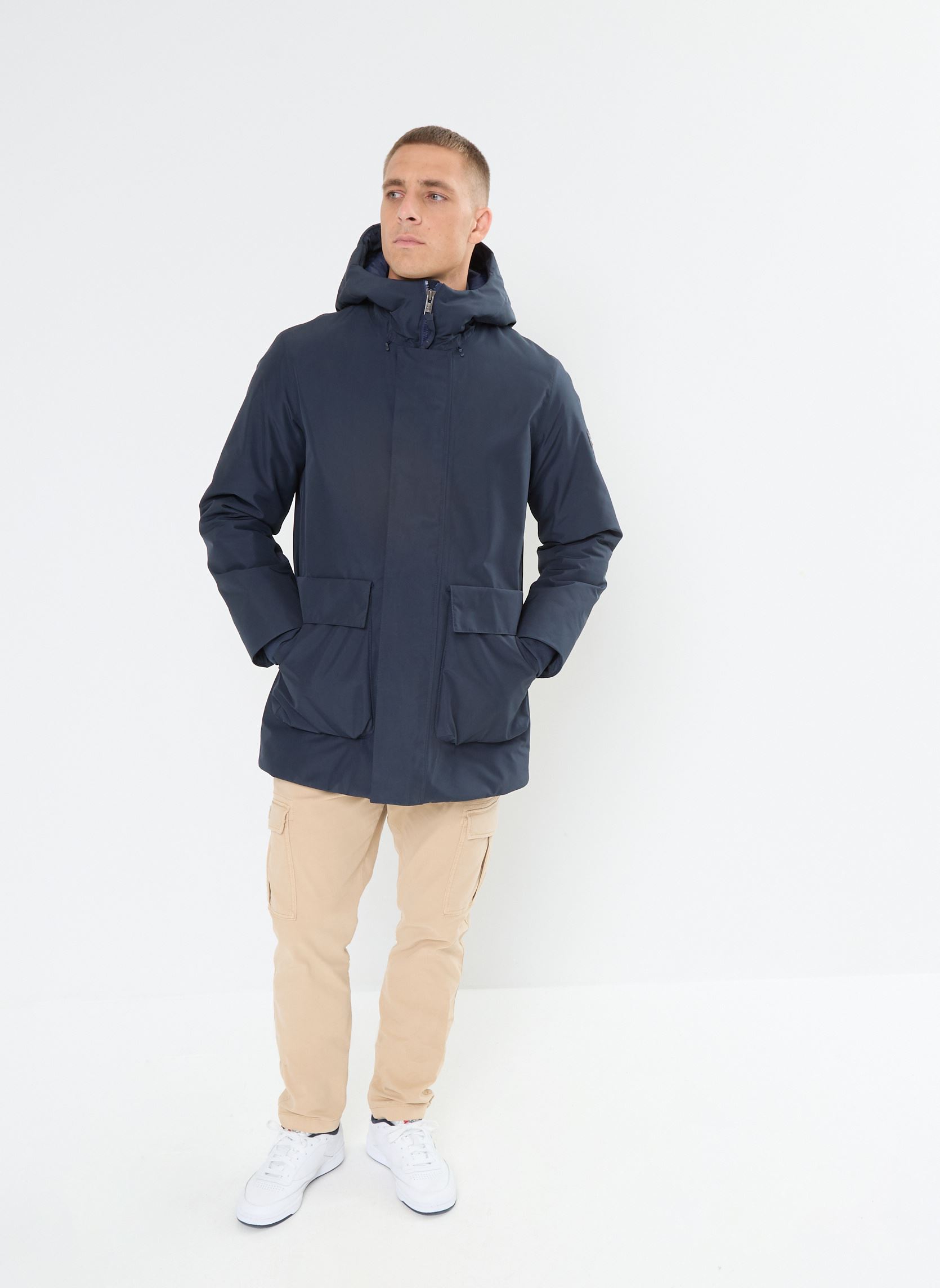 Parkas Parka longue Gore-Tex® à capuche - Très homme bleu Aigle Parkas Parka longue Gore-Tex® à capuche - Très homme bleu EMPIRE