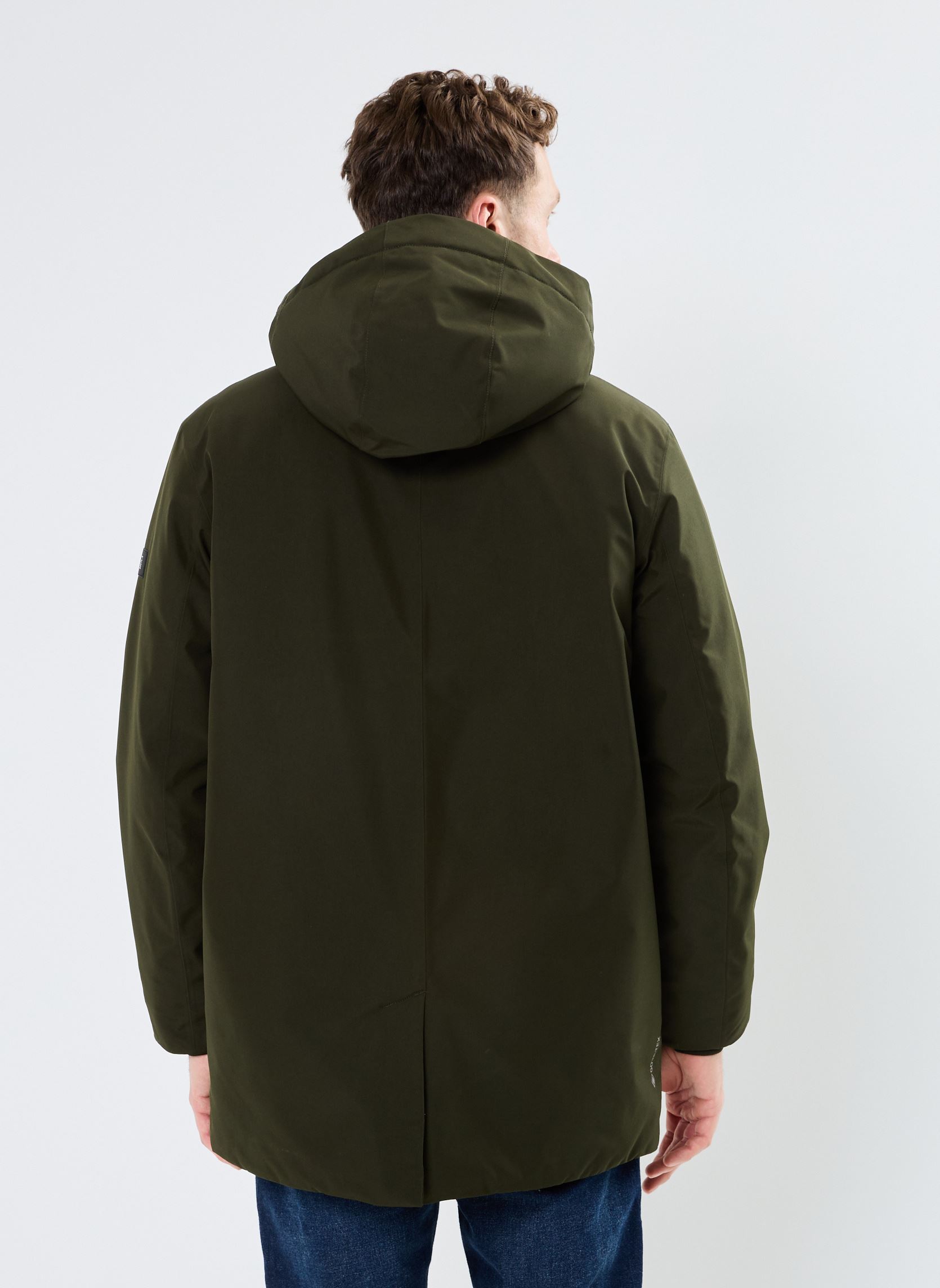 Parkas Parka longue Gore-Tex® à capuche - Très homme vert Aigle Parkas Parka longue Gore-Tex® à capuche - Très homme vert ALGUE