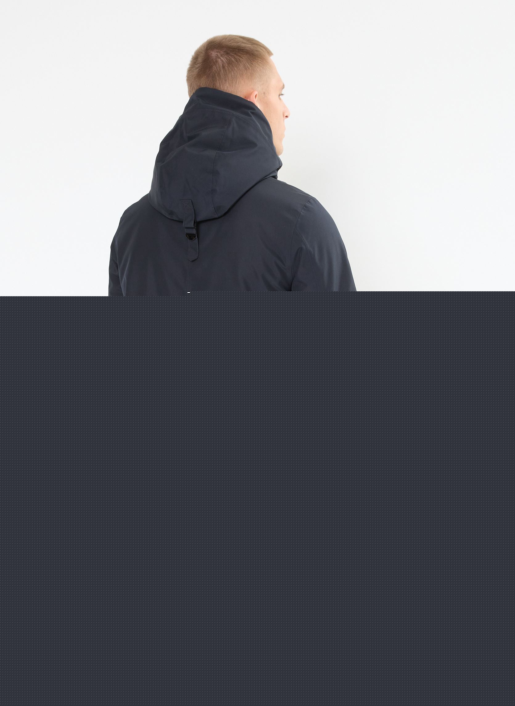 Winterjas Parka longue Gore-Tex®à capuche - Très c heren zwart Aigle Winterjas Parka longue Gore-Tex®à capuche - Très c heren zwart Noir