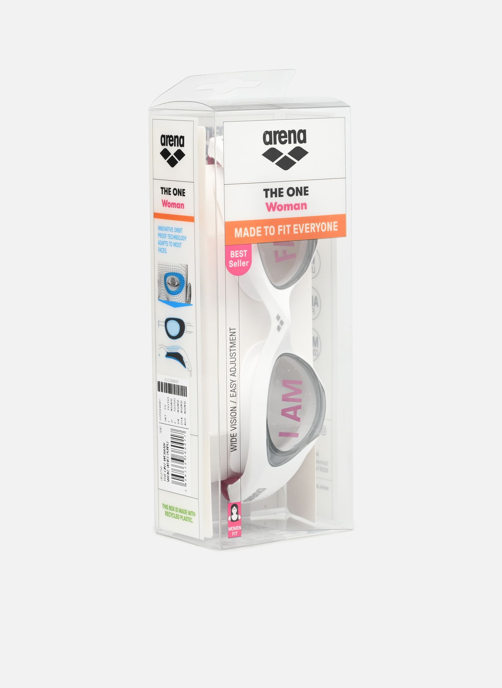 Accessoires de performance Lunettes de natation - THE ONE WOMAN femme blanc Arena Accessoires de performance Lunettes de natation - THE ONE WOMAN femme blanc 100-SMOKE-WHITE-PURPLE