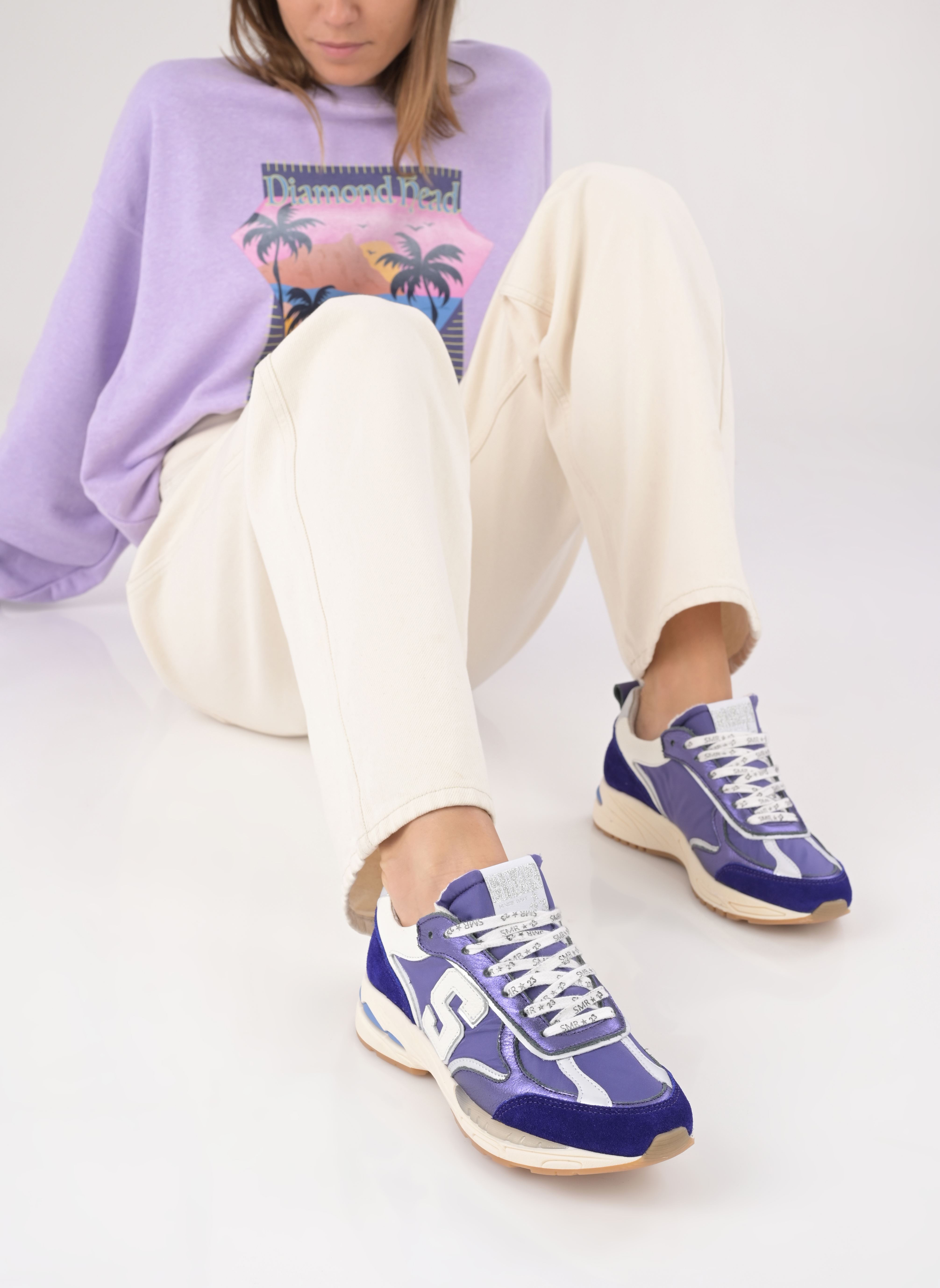 Sneakers LEVON dames blauw Semerdjian Sneakers LEVON dames blauw 10576